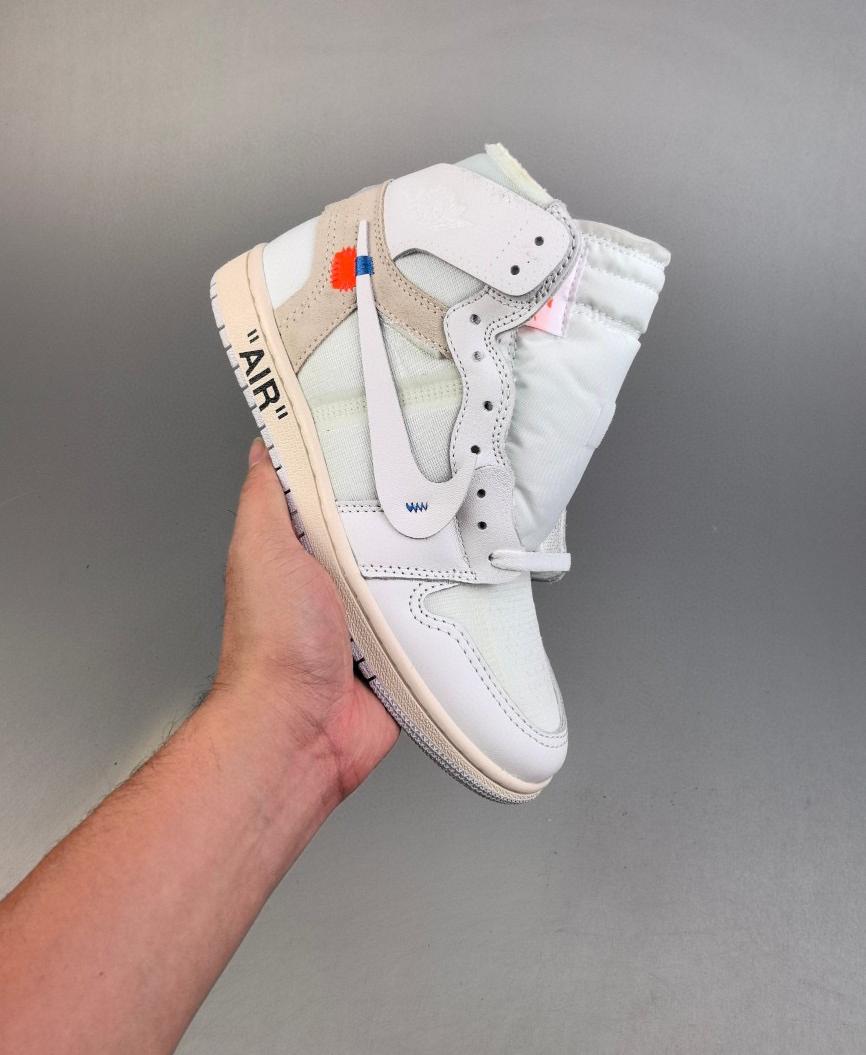 Off-white X Air Jordan 1 Retro High Og 36-47