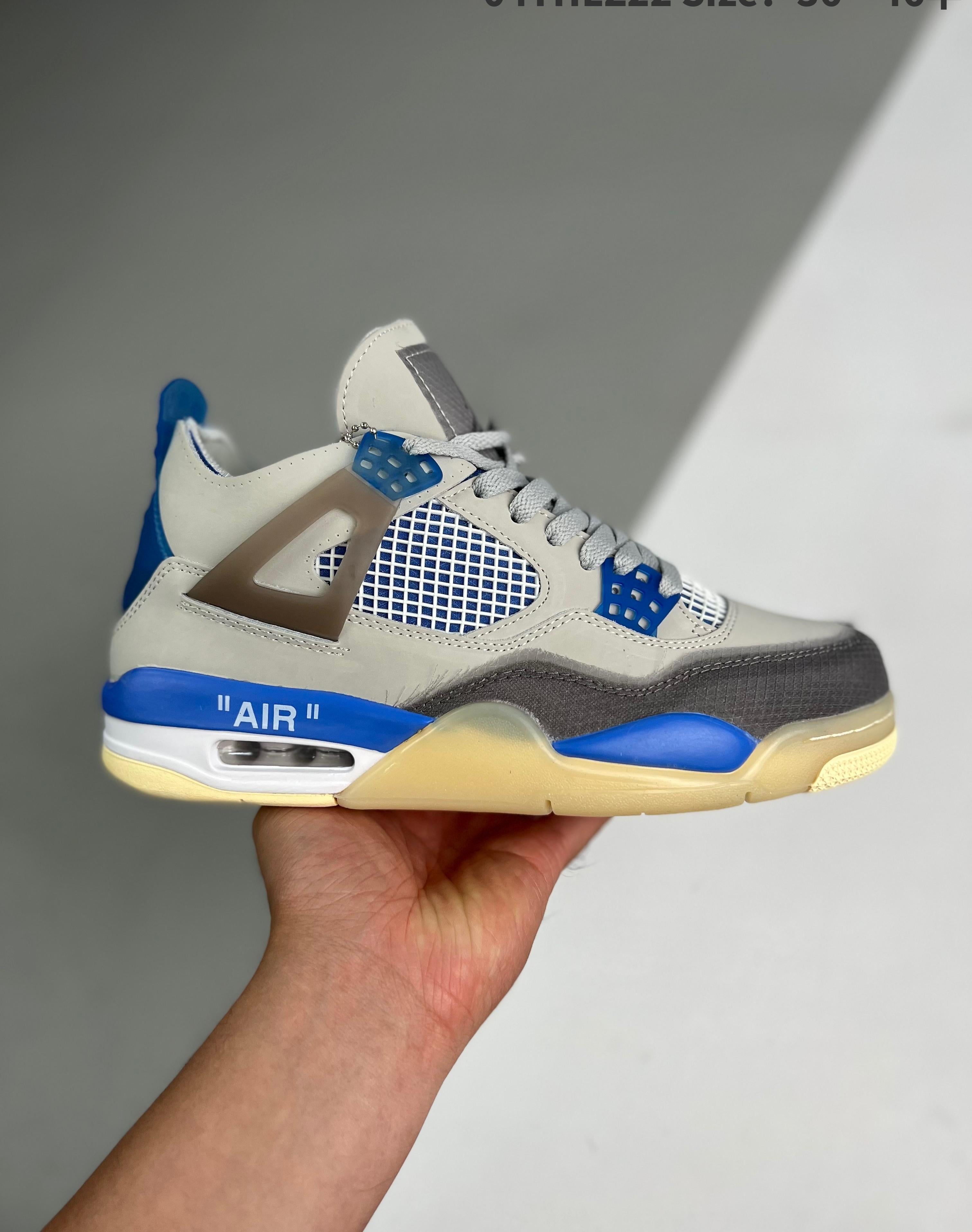 Off-white X Air Jordan 4 36-46