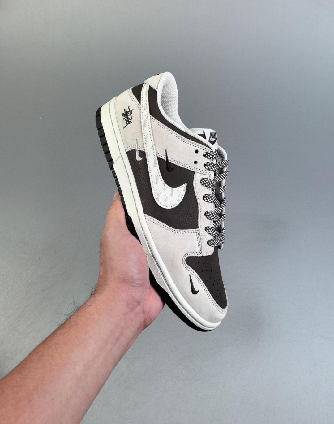 Real Leather With Half Size Stussy X Dunk Sb Low 36-45
