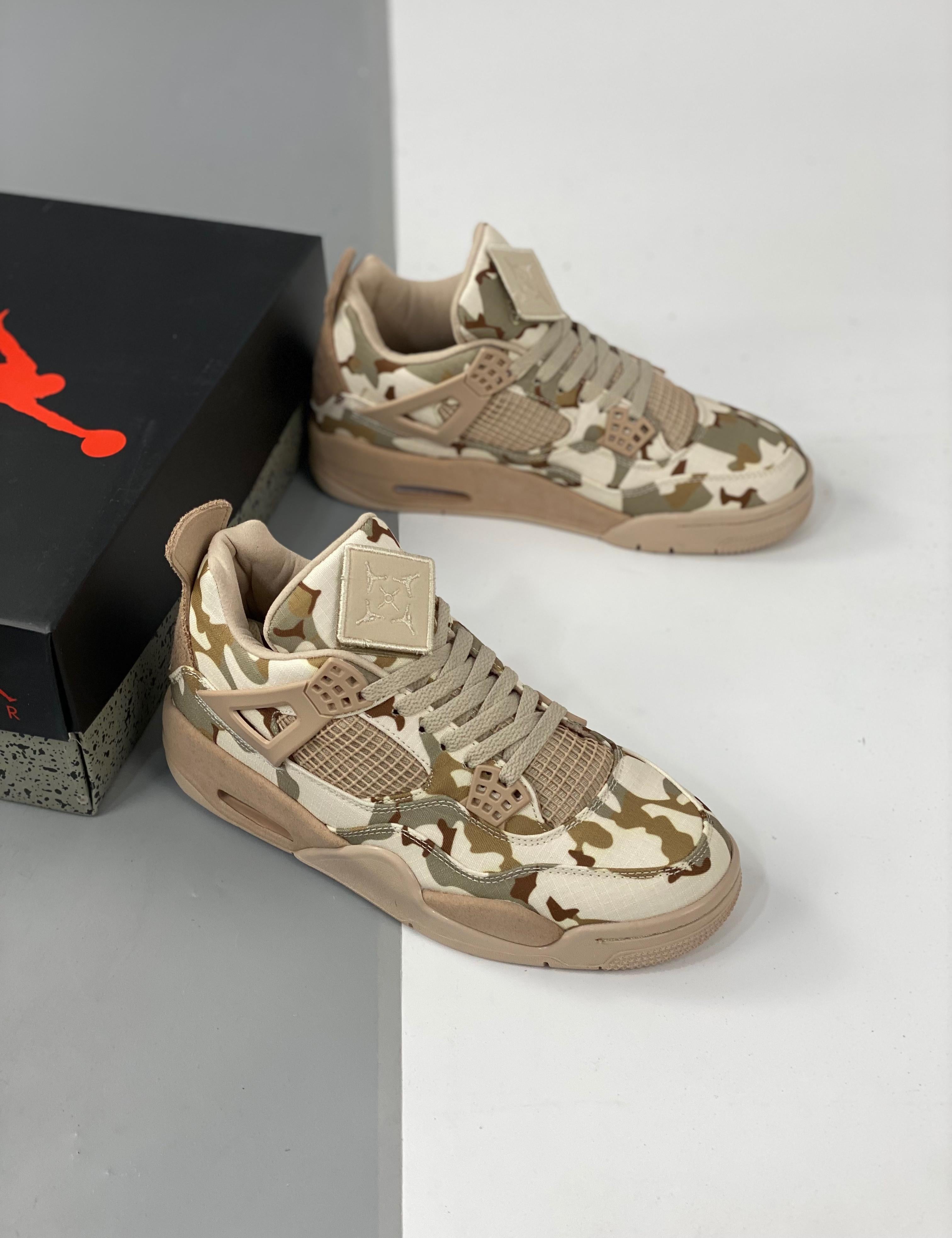 Aleali May X Air Jordan 4 Camo 36-47