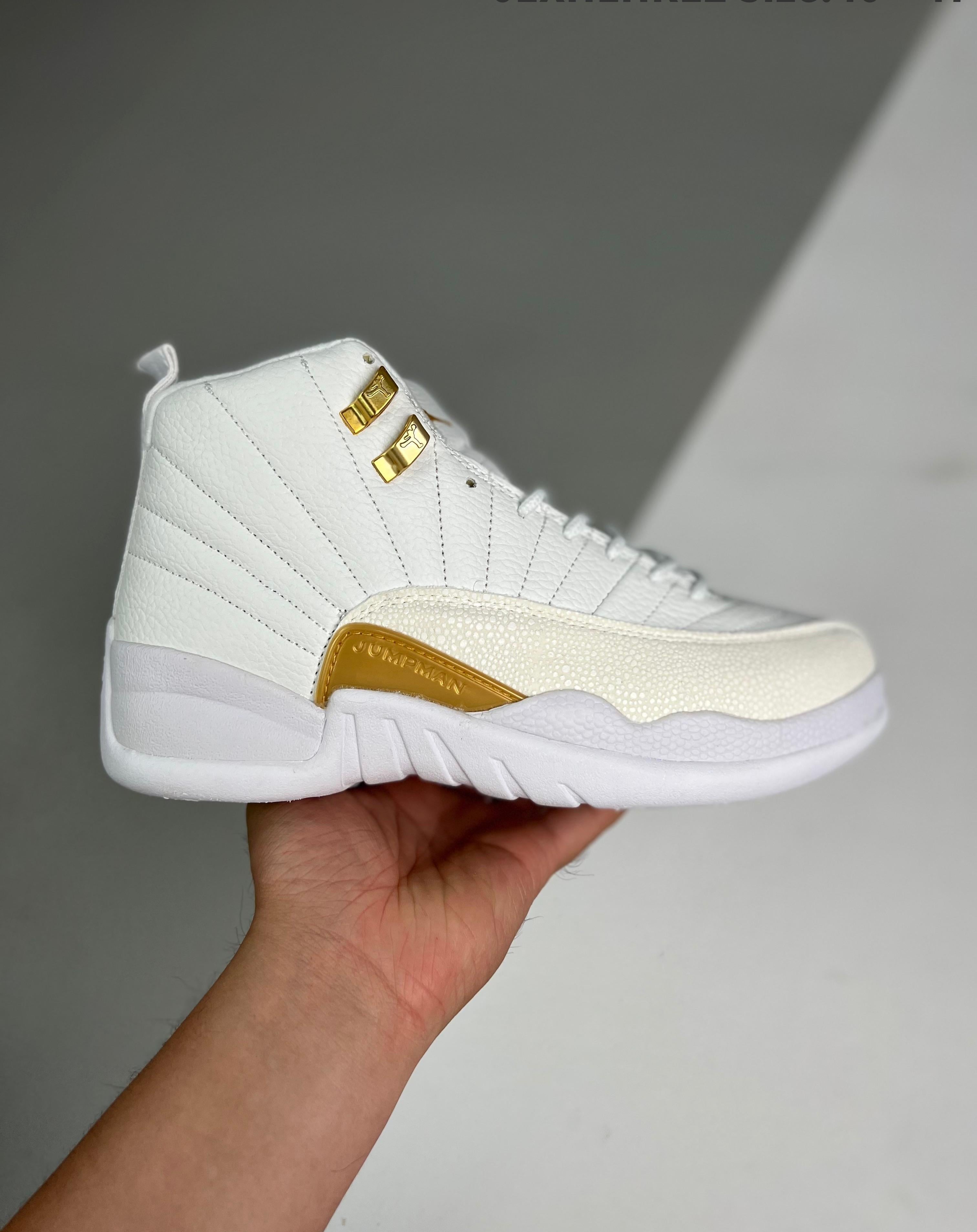 Air Jordan 12 Ovo White 40-47