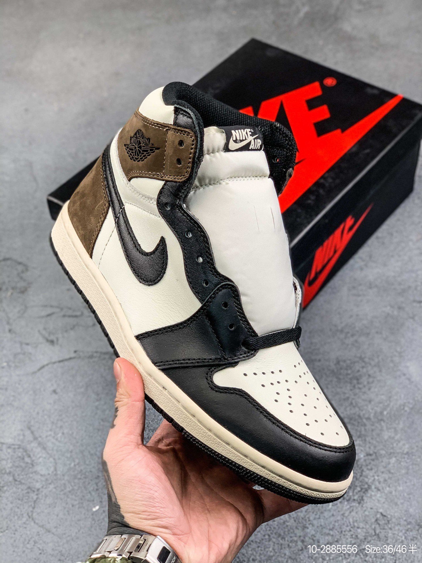 Air Jordan 1 Retro High Og Bred Toe 36-46