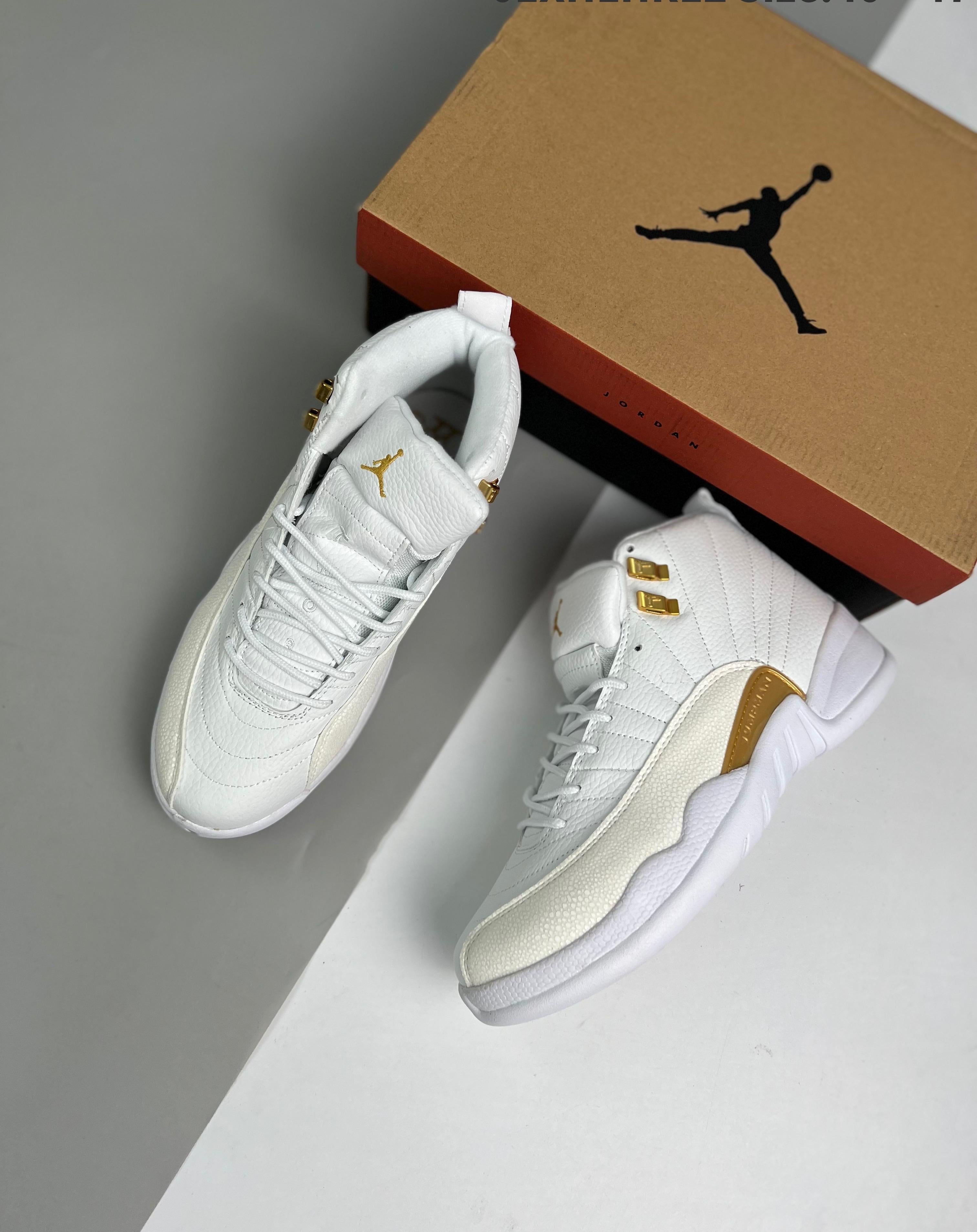 Air Jordan 12 Ovo White 40-47