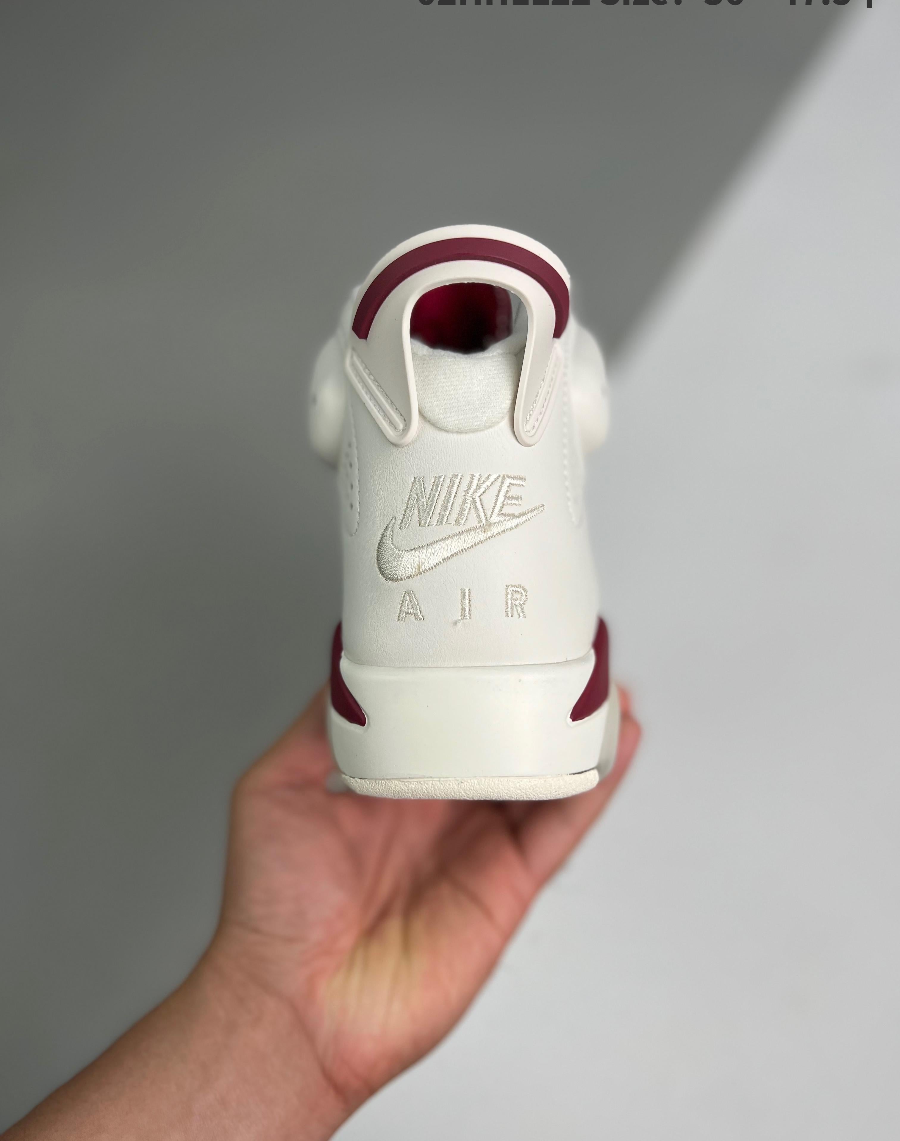 Air Jordan 6 Retro Maroon 36-47