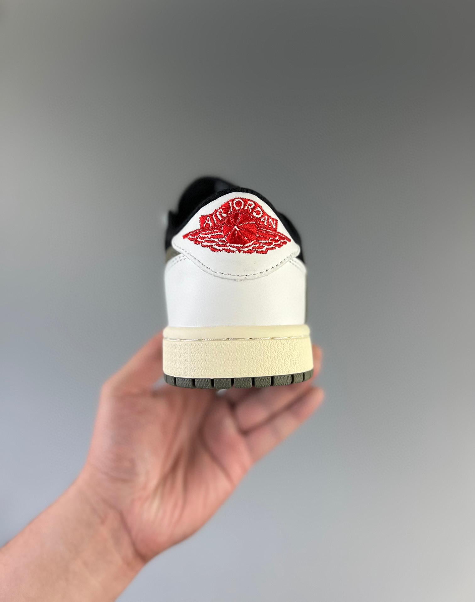 Travis Scott X Air Jordan 1 Low Sail Black 36-47