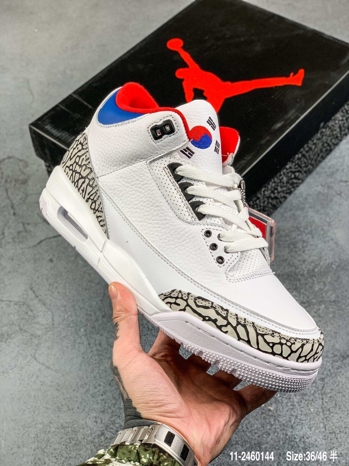 Air Jordan 3 Se Denimfire Red