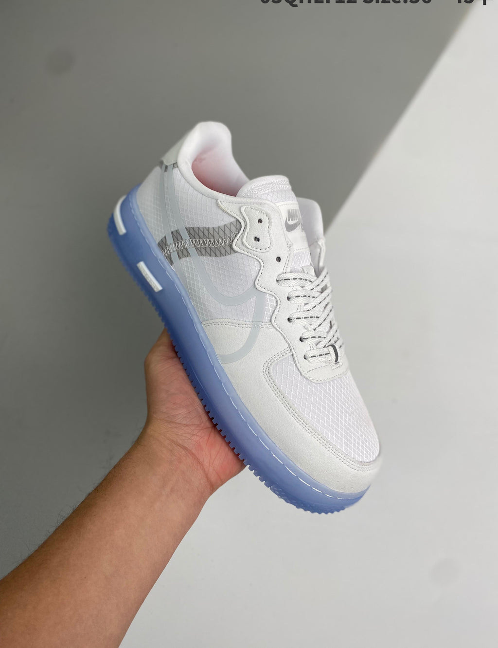 180 Air Force 1 React Qs Light Bone 03qhlt12 Size3645