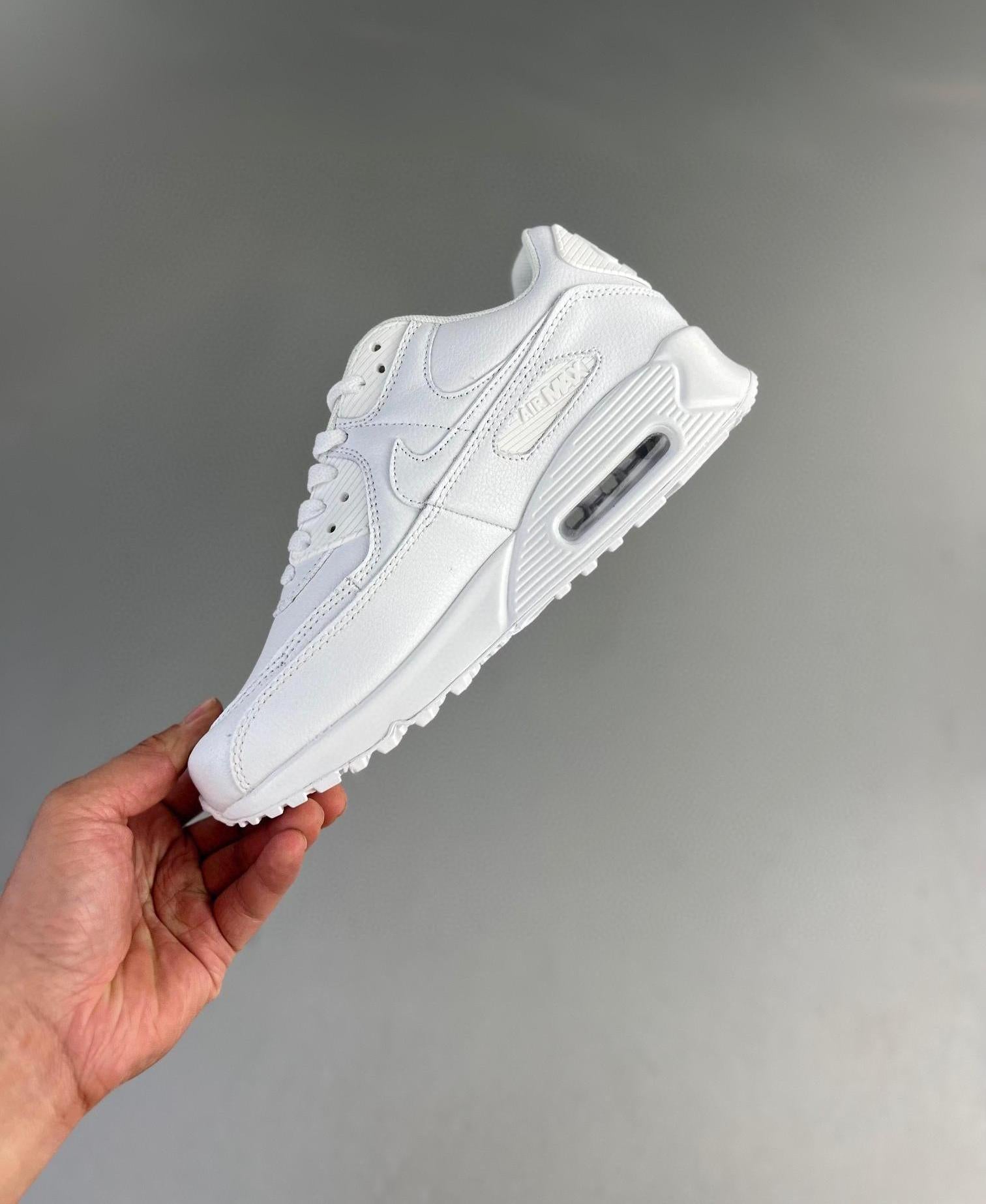 140 Air Max 90 Leather Version All White 36-45