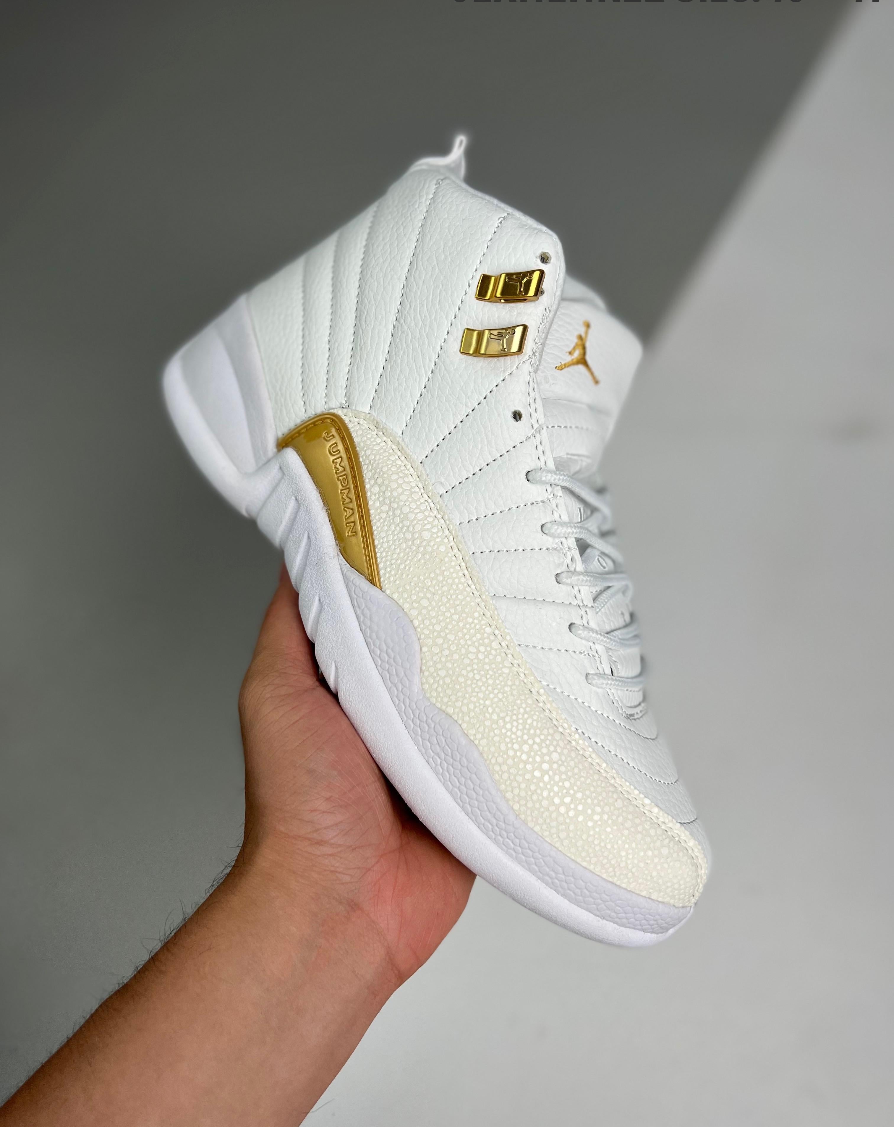 Air Jordan 12 Ovo White 40-47