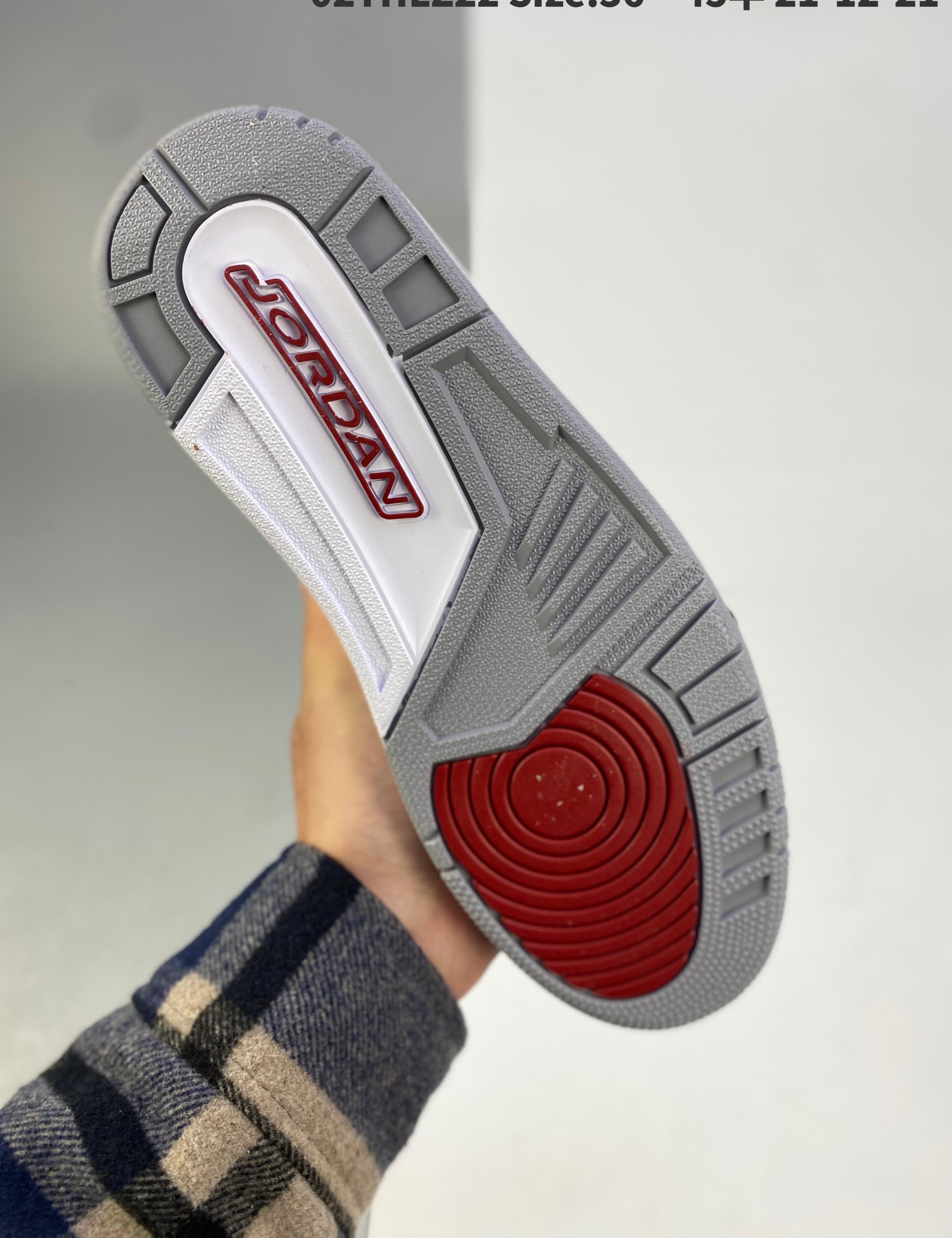 Air Jordan 3 Retro Cardinal 36-45
