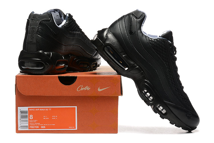 The Corteiz X Air Max 95 Black With White 40-46