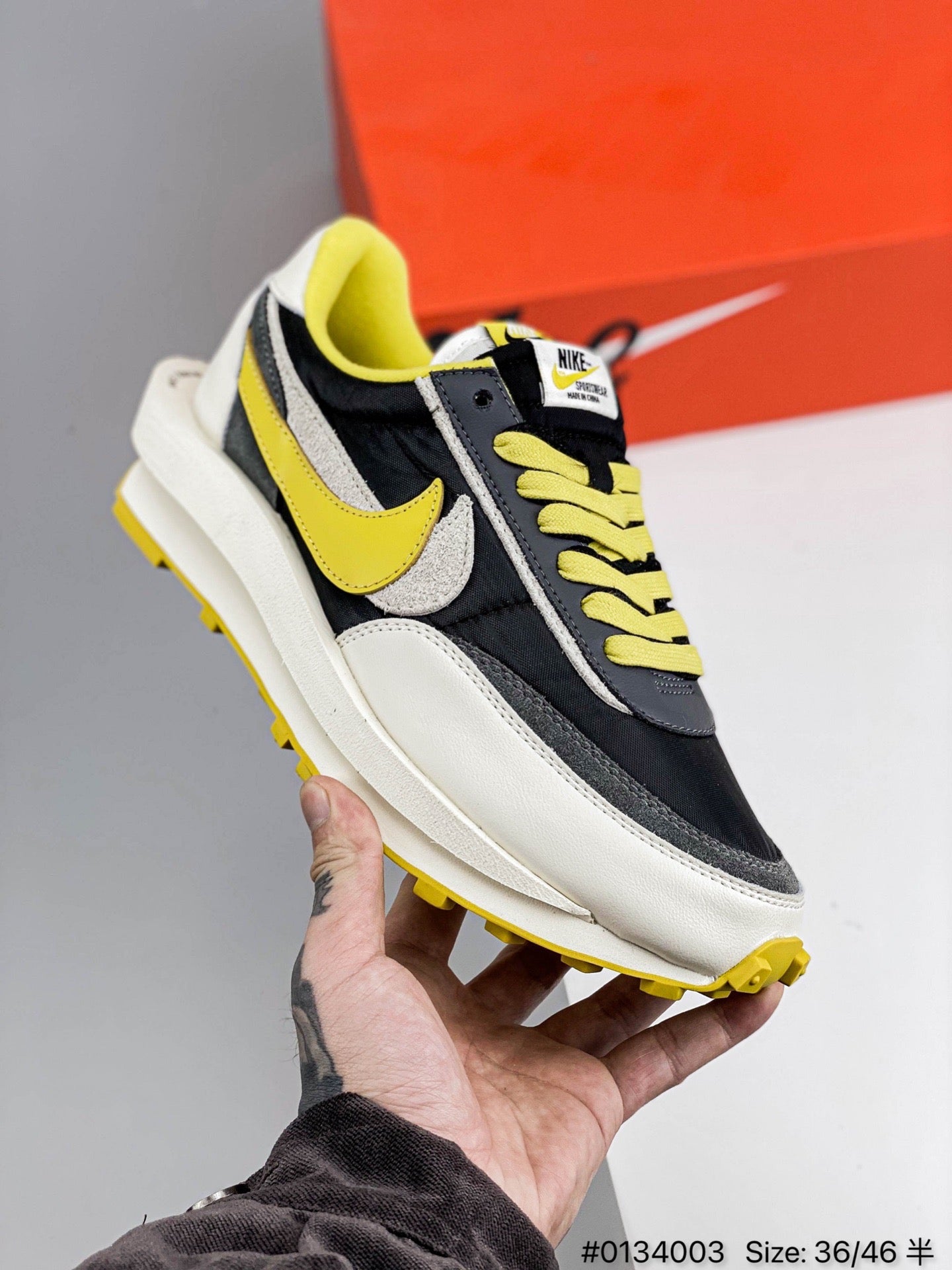 240 Undercover X Sacai X Ldwafflebright Citron _2