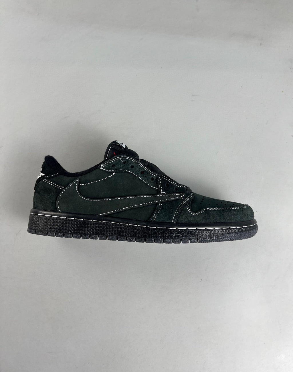 Real Leather Travis Scott X Air Jordan 1 Low Og Black Phantom 36-47