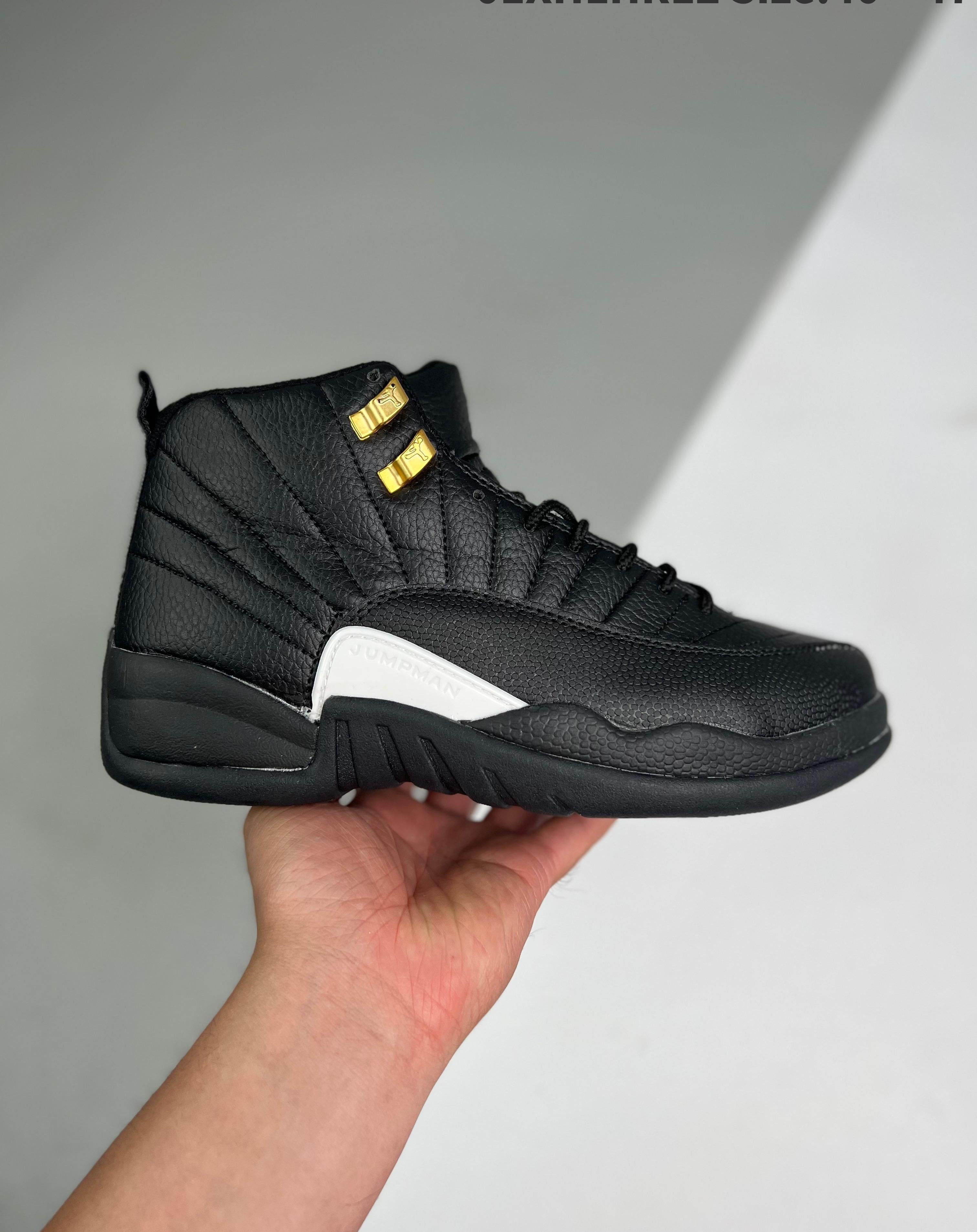 Air Jordan 12 Retro Black Taxi 40-47