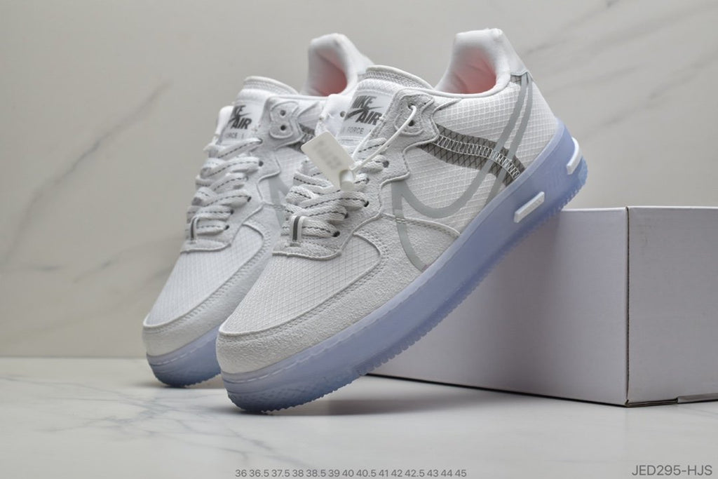 180 N Air Force 1 React Qs Light Bone Srle
