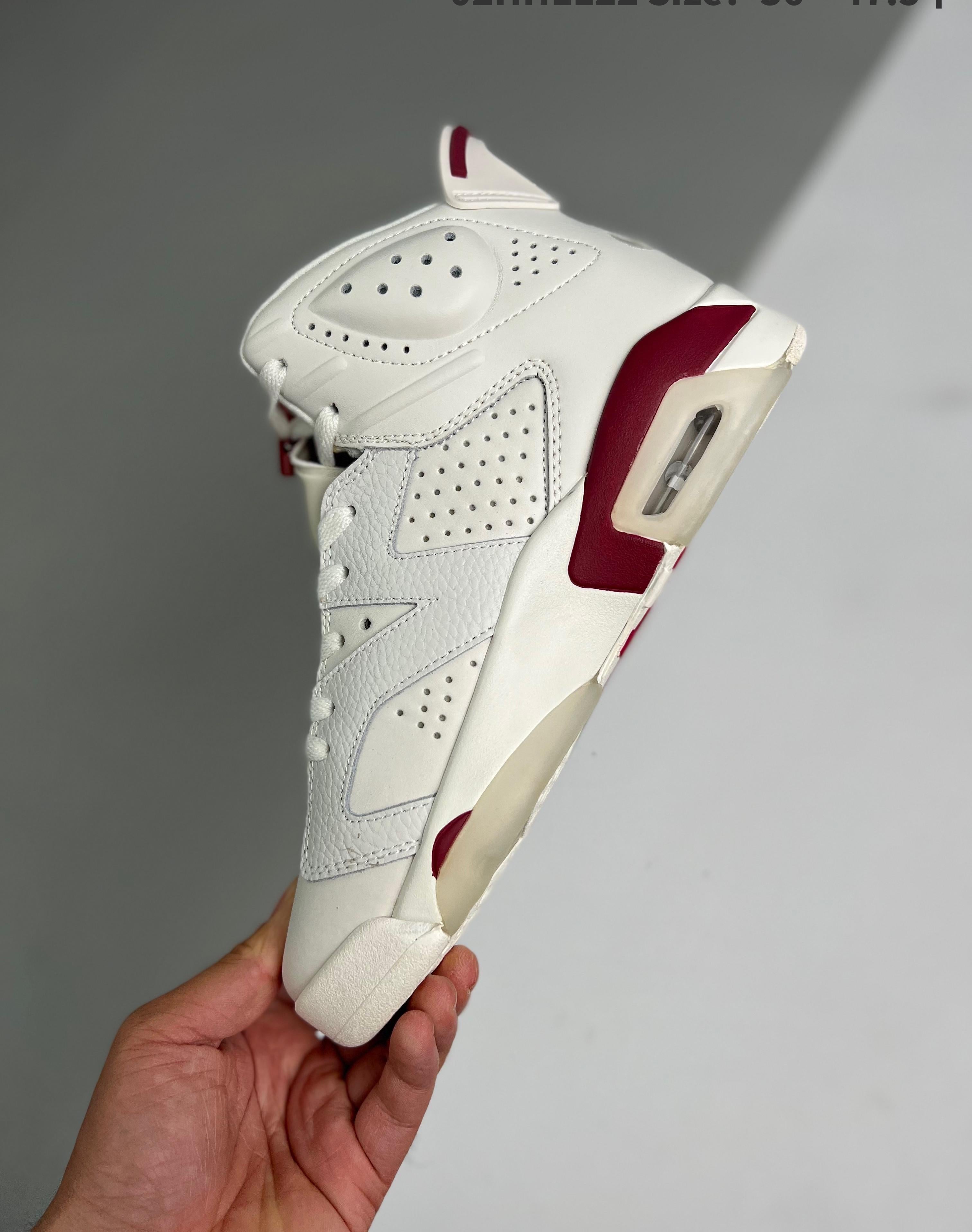 Air Jordan 6 Retro Maroon 36-47