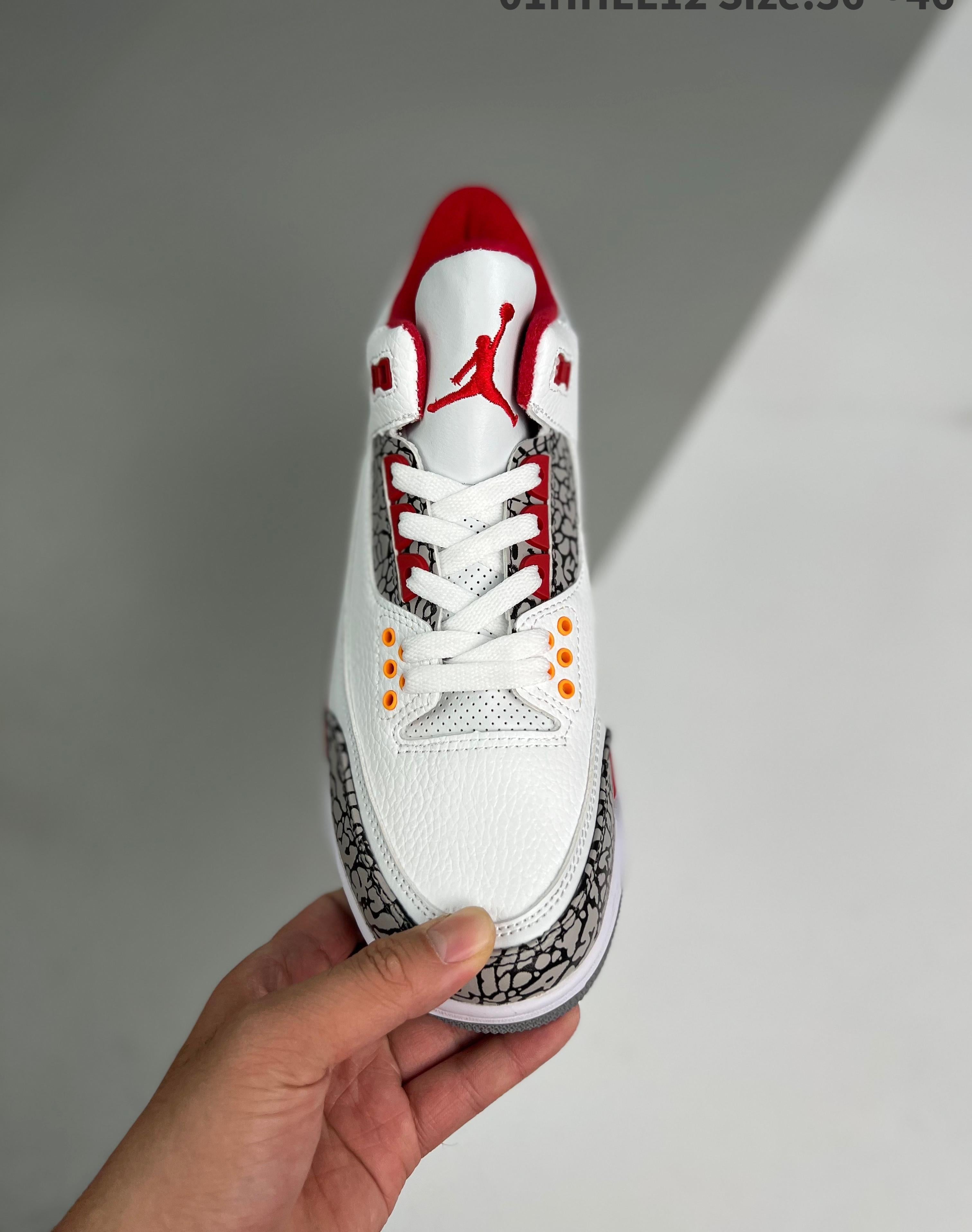 Air Jordan 3 Retro Cardinal 36-46