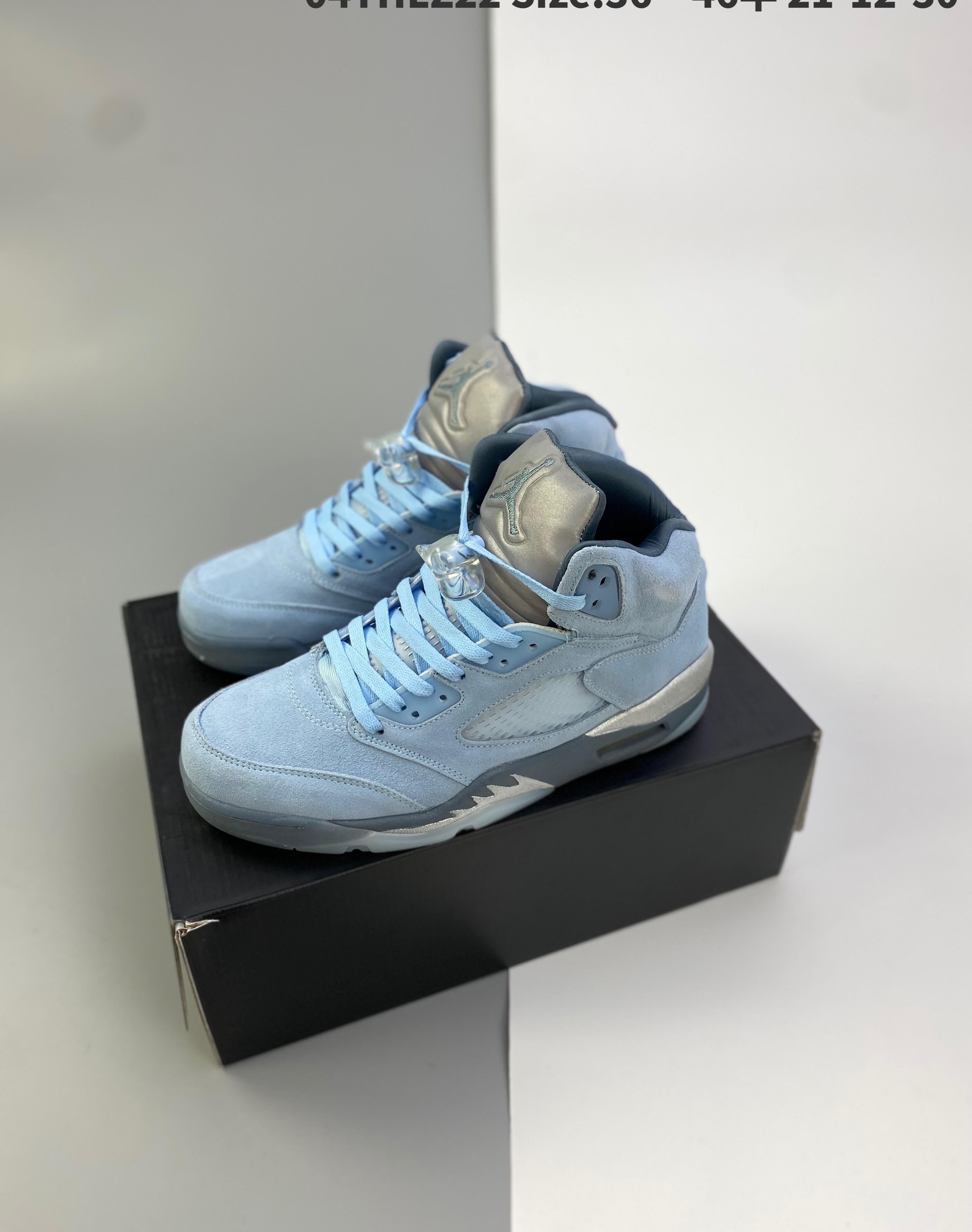 Air Jordan 5 Retro Bluebird 36-46