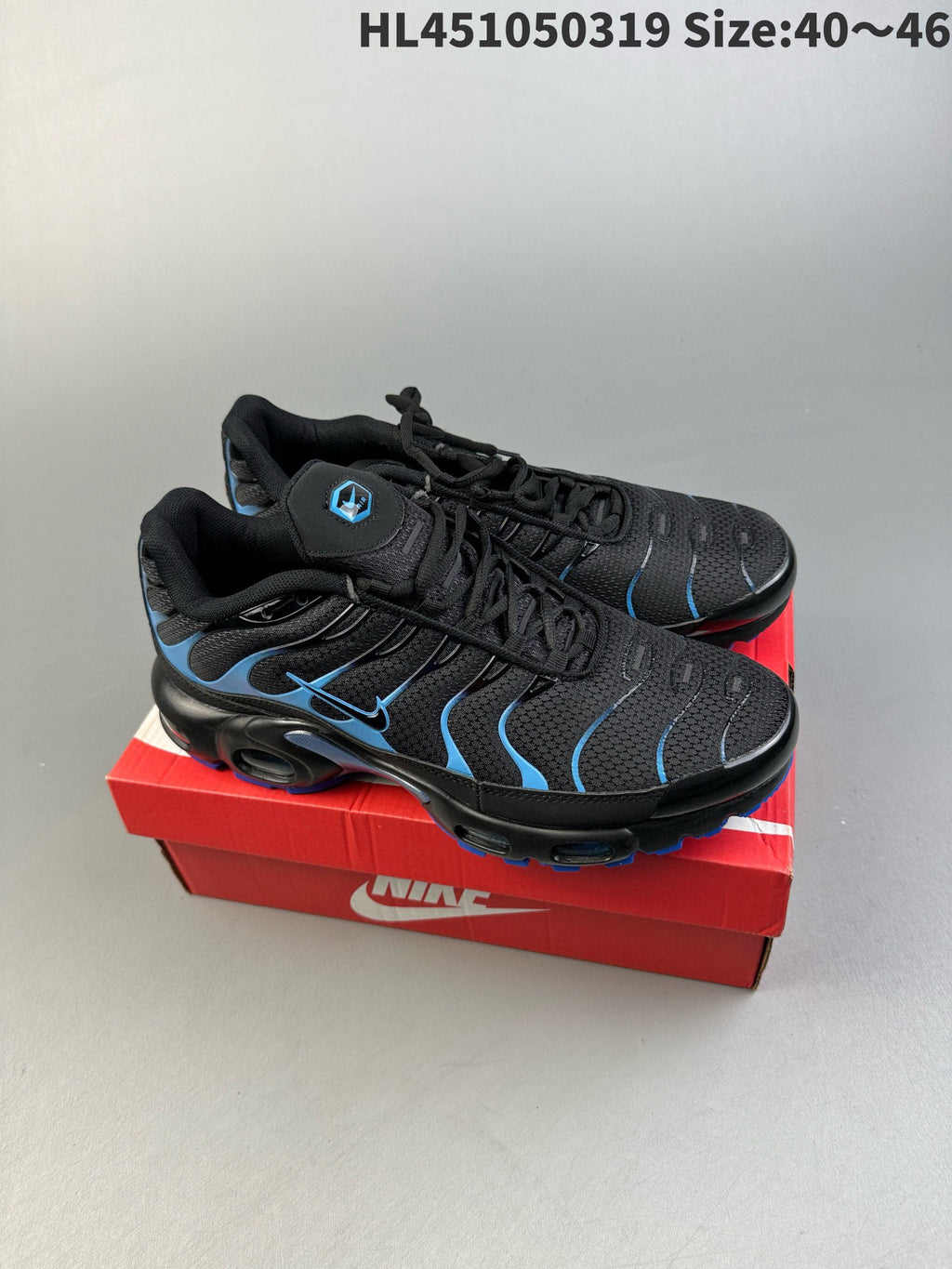 Air Max Tn Plus Black University Blue 40-46