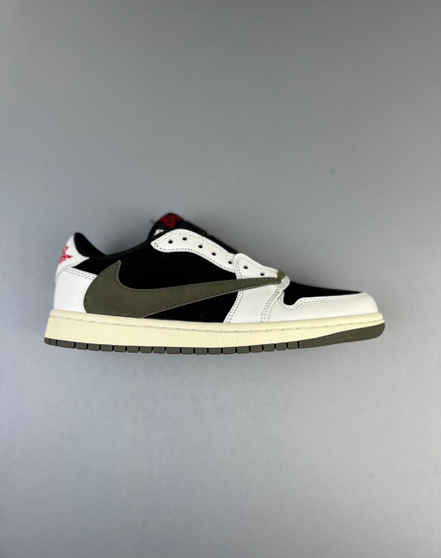 Travis Scott X Air Jordan 1 Low Sail Black 36-47