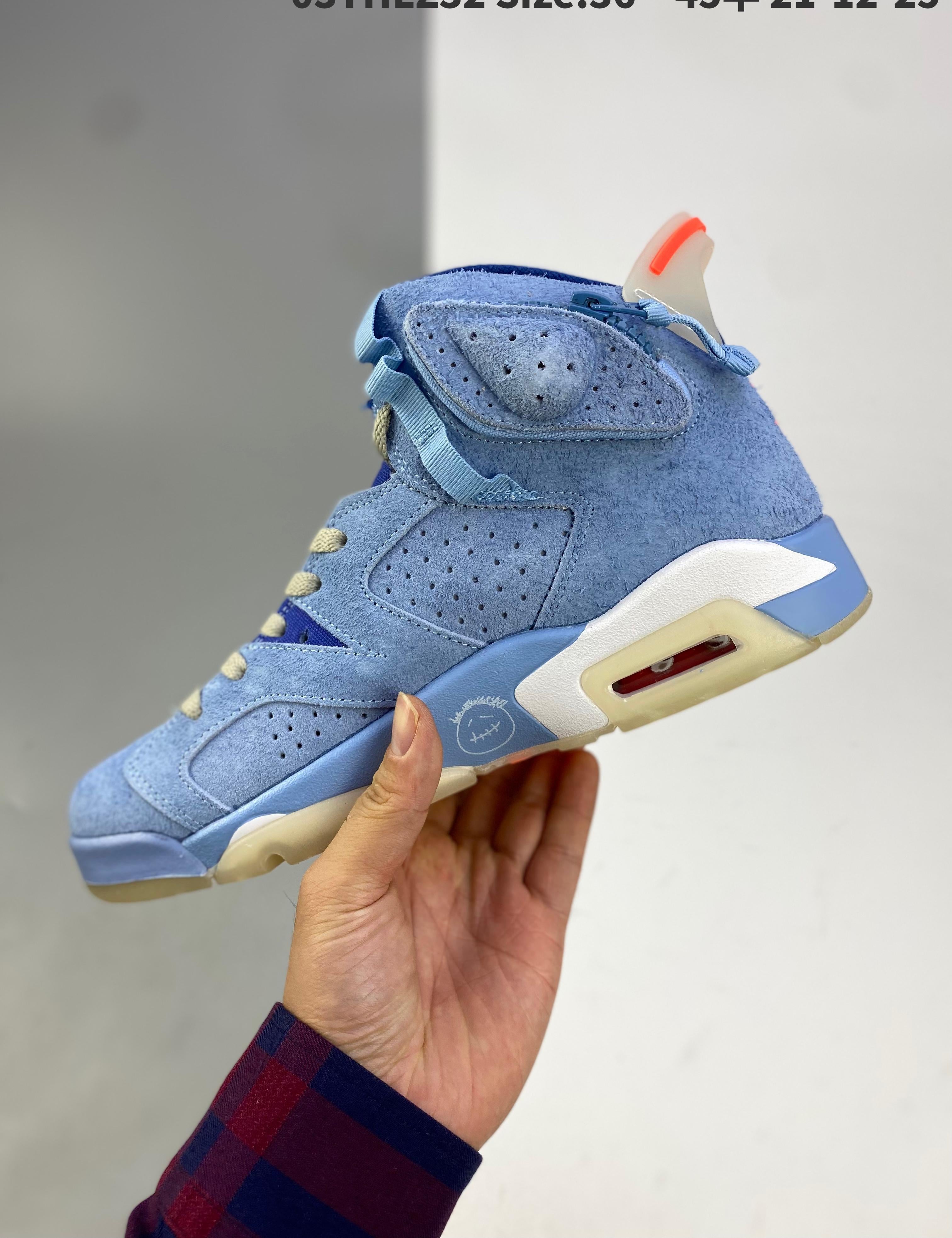 Travis Scott X Air Jordan 6 36-45