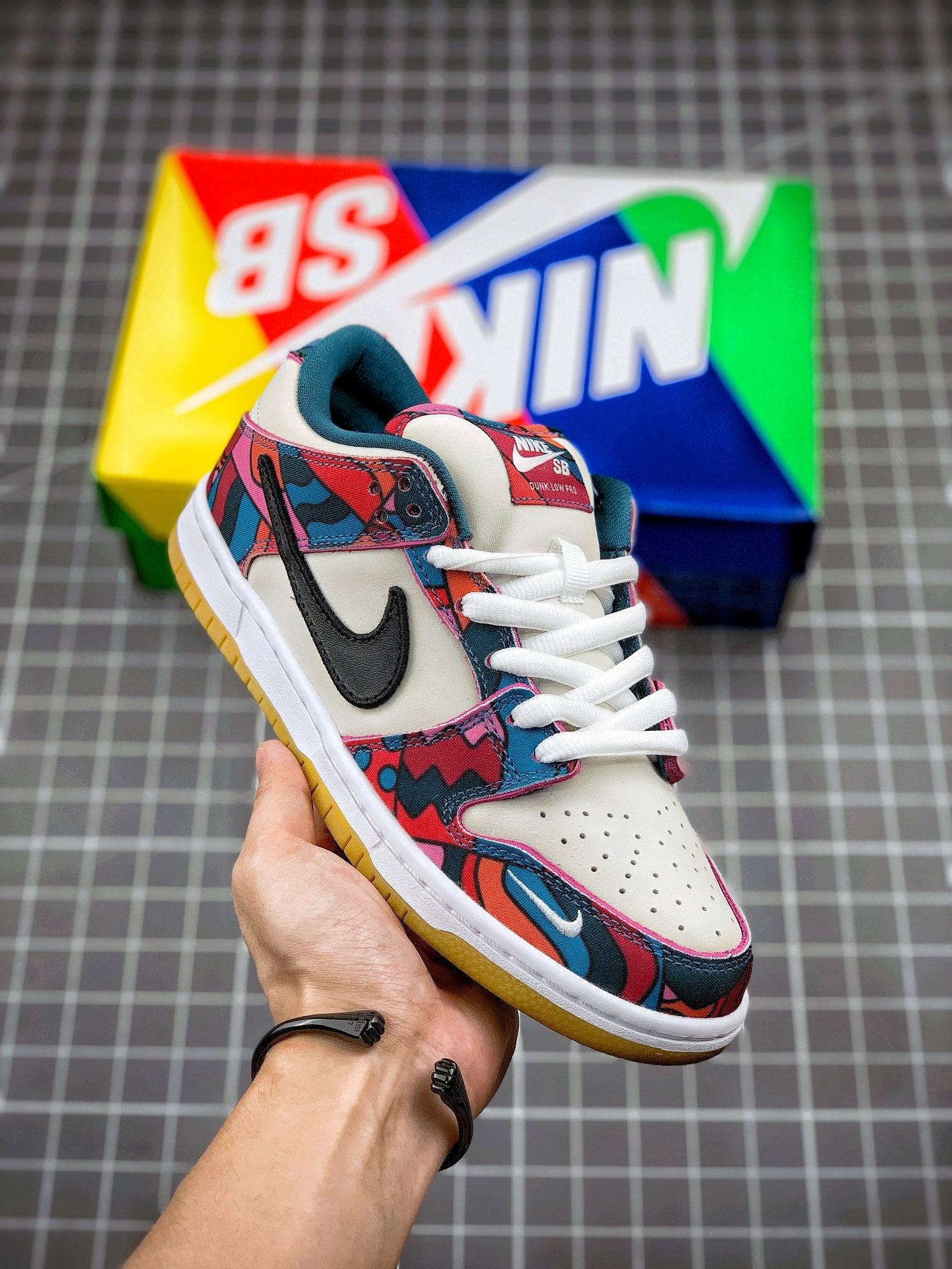 Sb Dunk Low Abstract Art