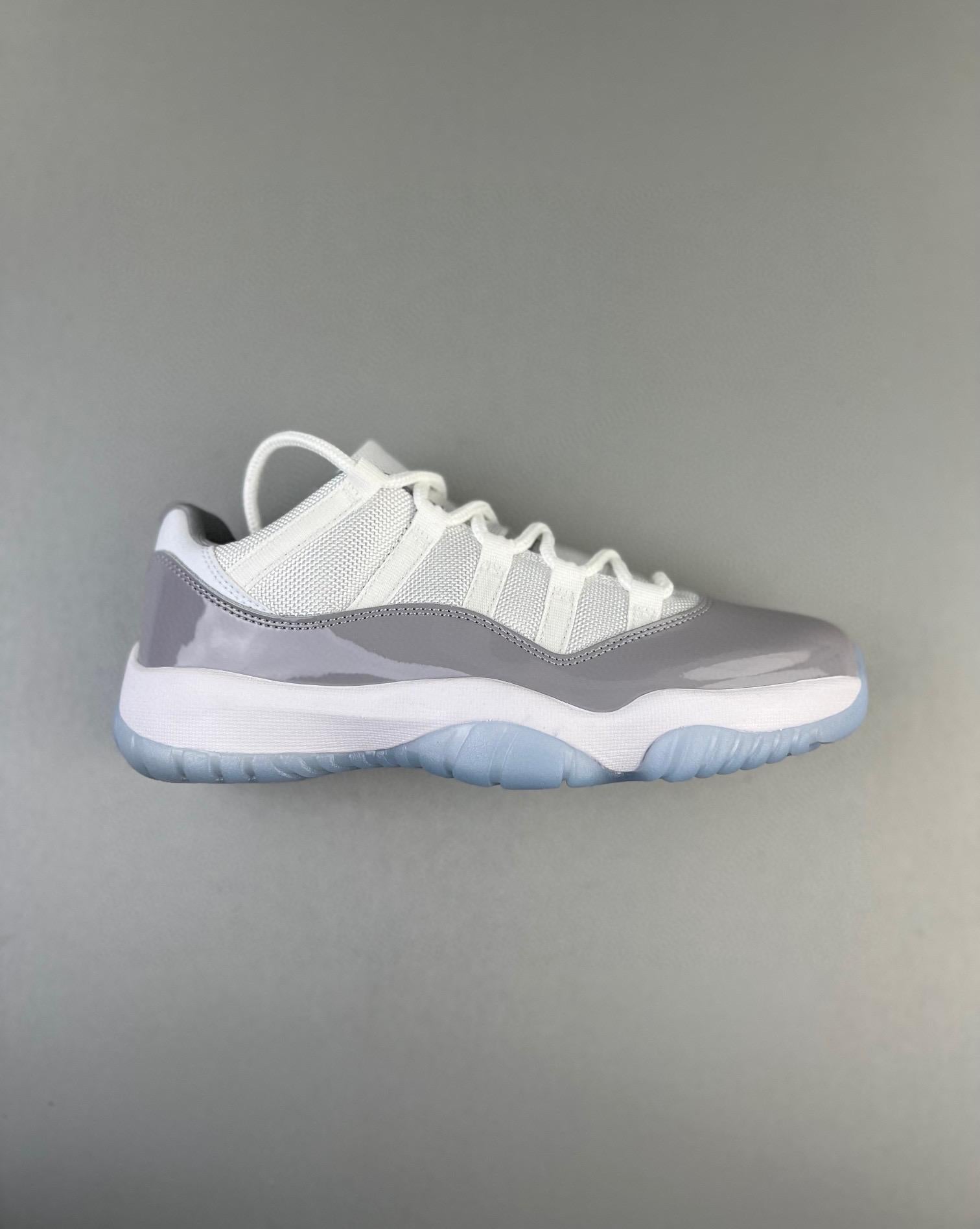 Air Jordan 11 Retro Low White Grey 40-47