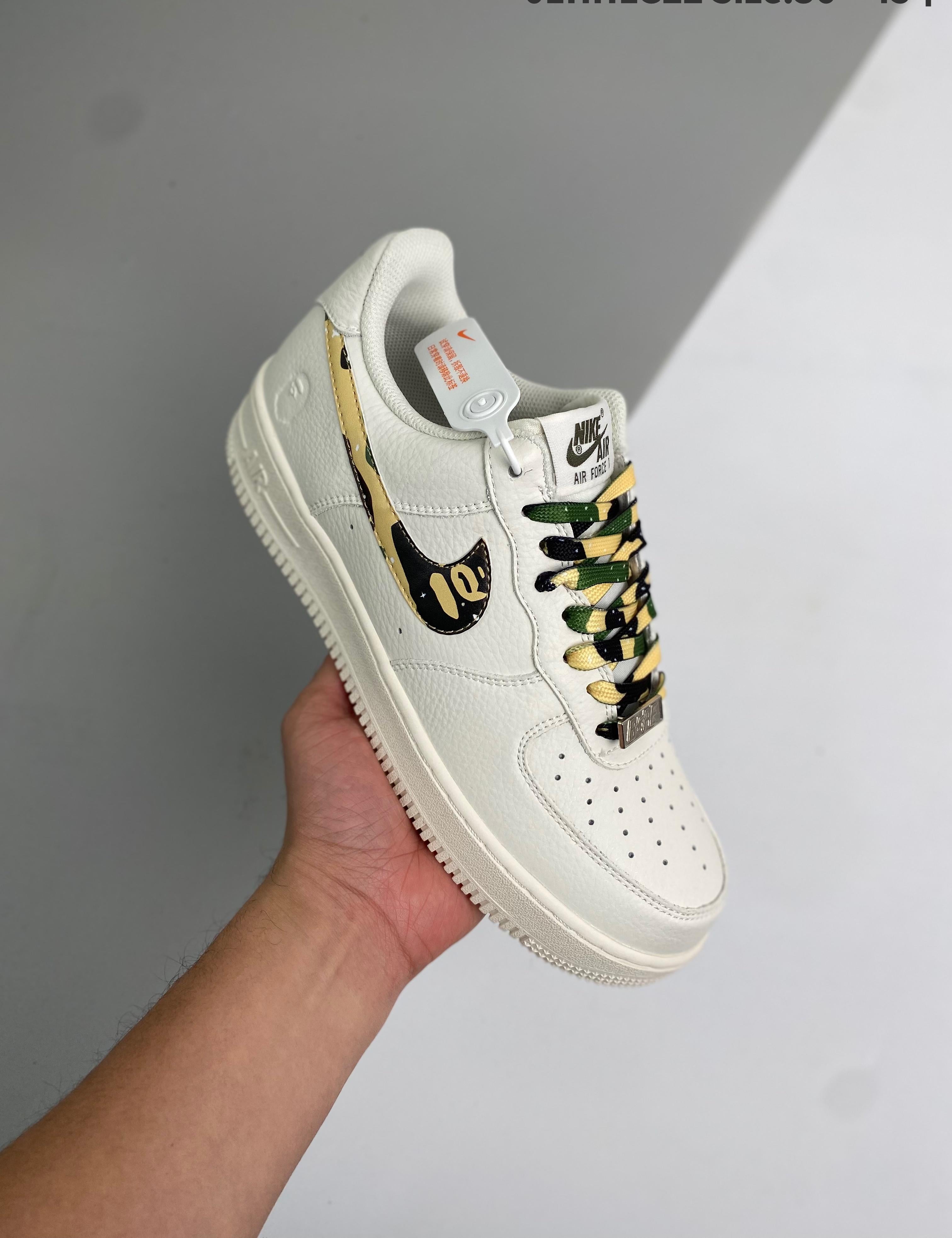 Nigo Bape Air Force 1 Low 36-45