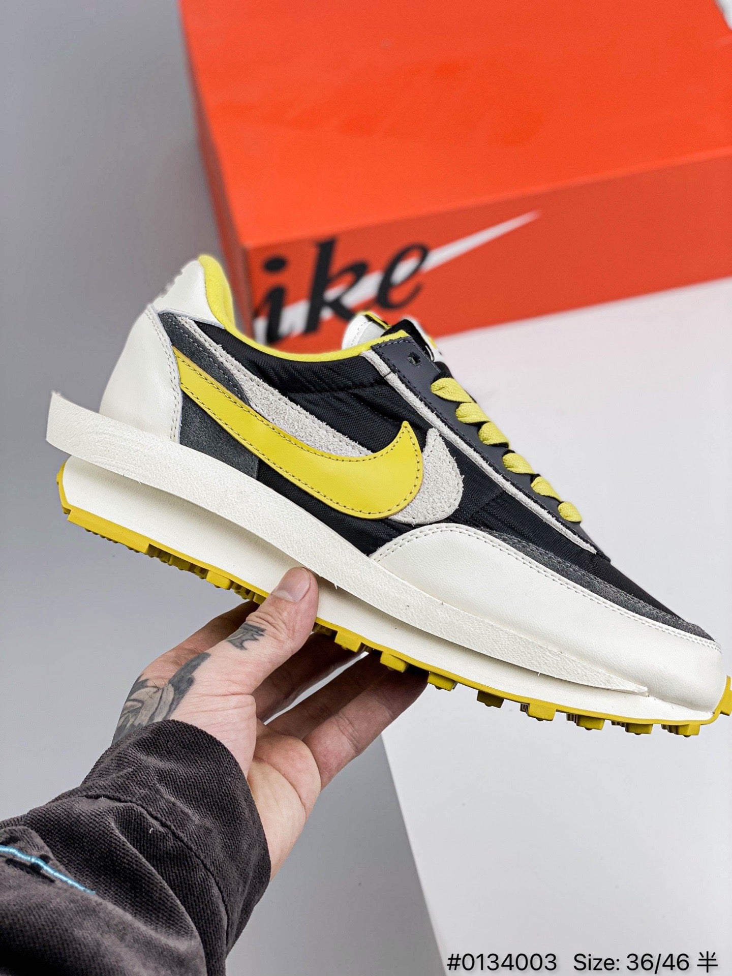 240 Undercover X Sacai X Ldwafflebright Citron _2