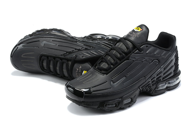 Leather Version Air Max Plus Iii Triple Black 39-46