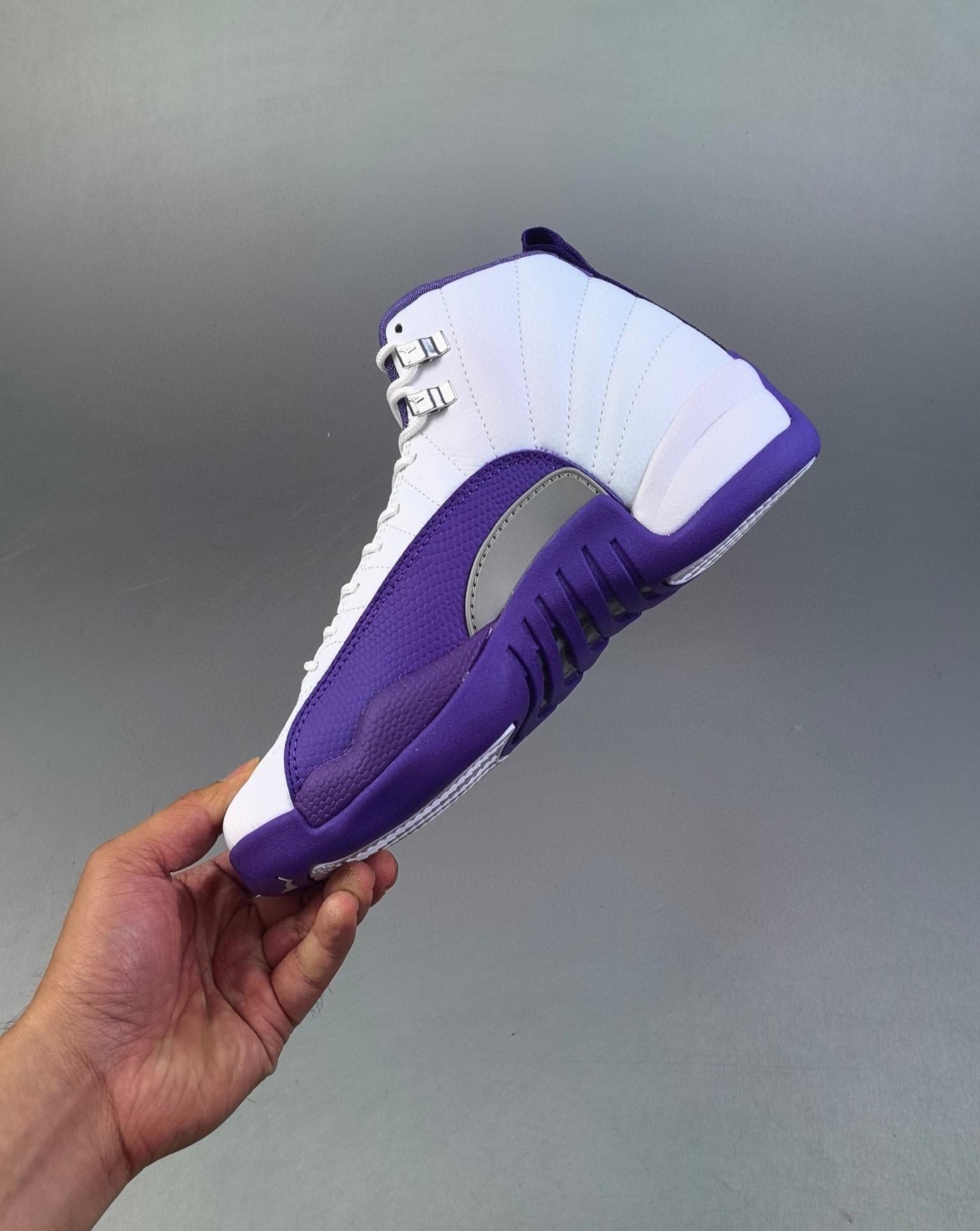 Air Jordan 12 Retro Black Wolf Grey 40-47
