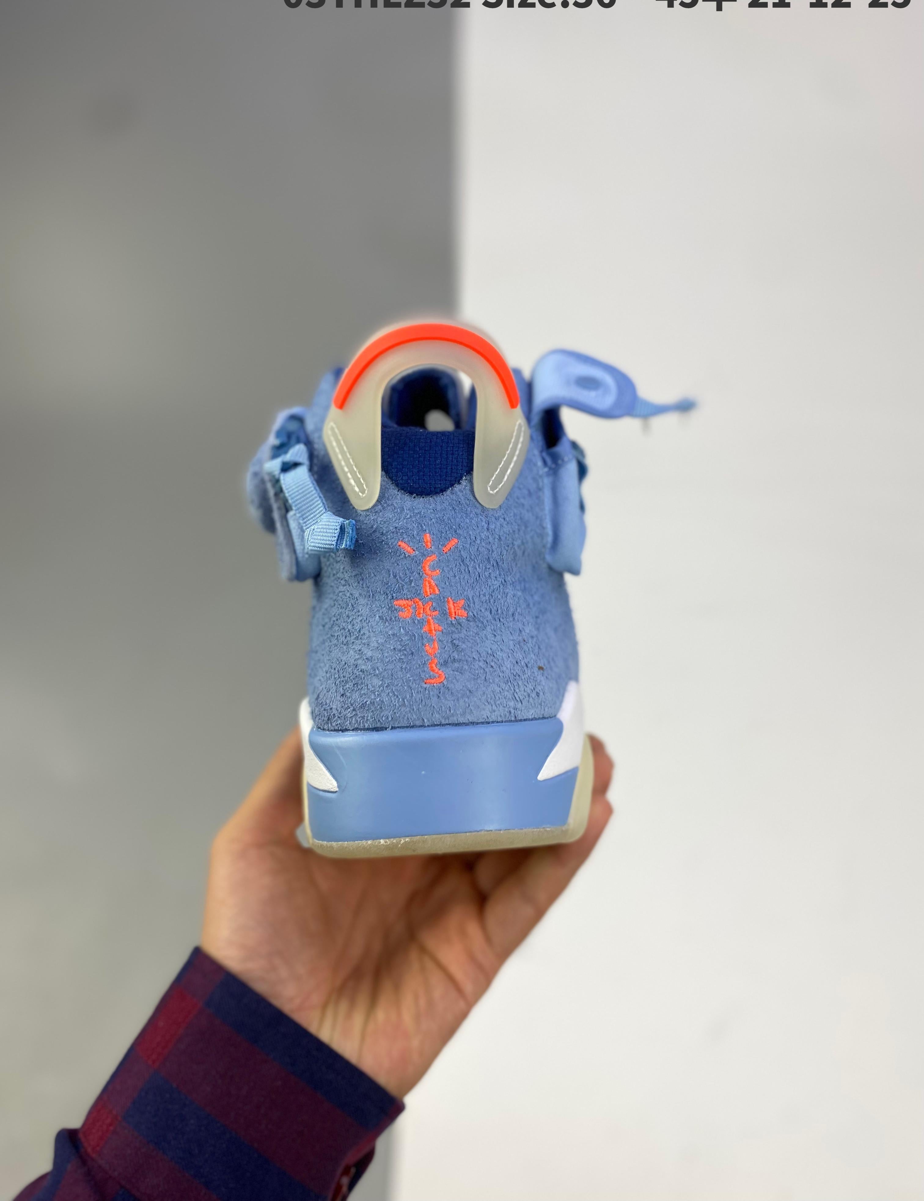 Travis Scott X Air Jordan 6 36-45