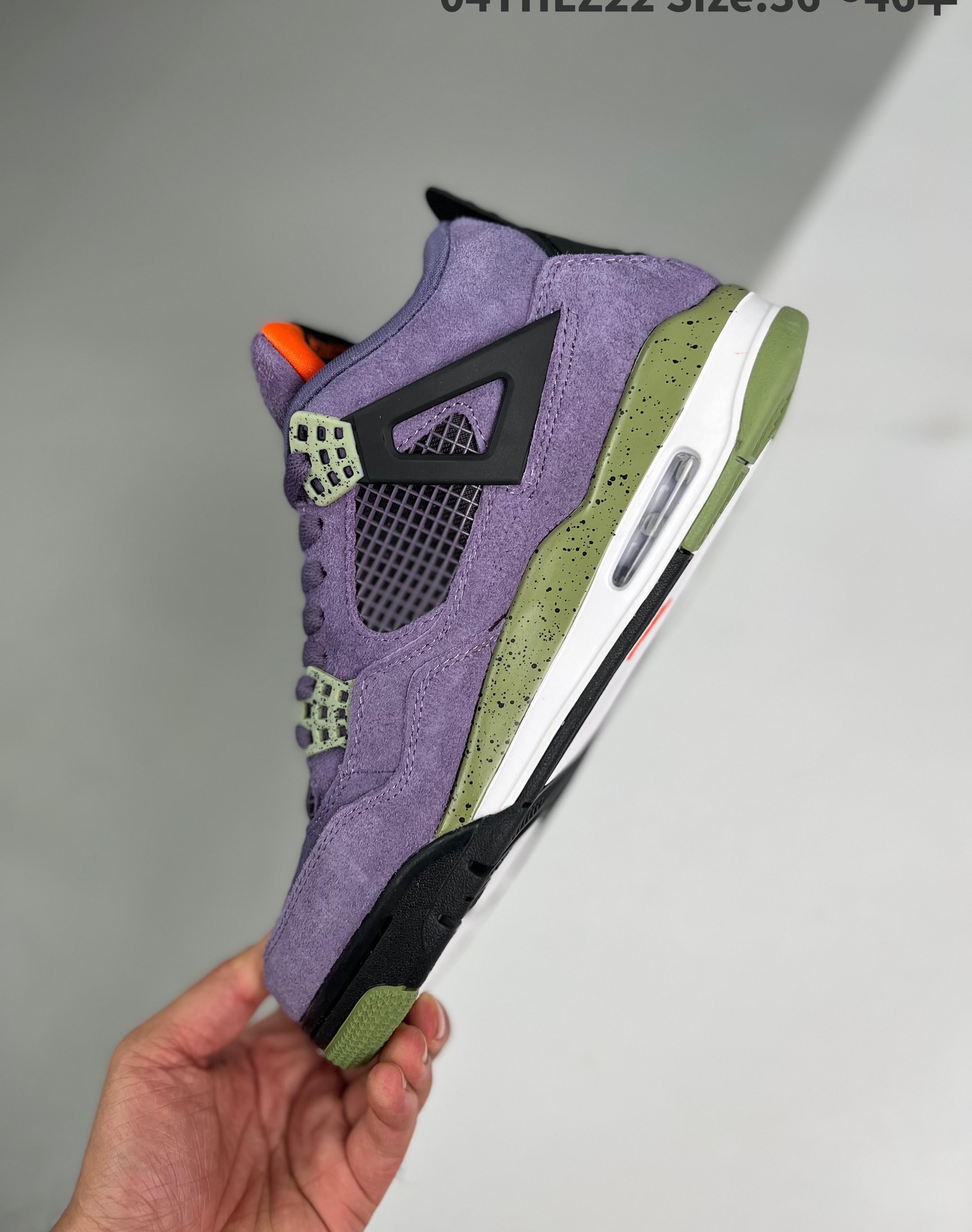 Air Jordan 4 Retro Canyon Purple 36-46