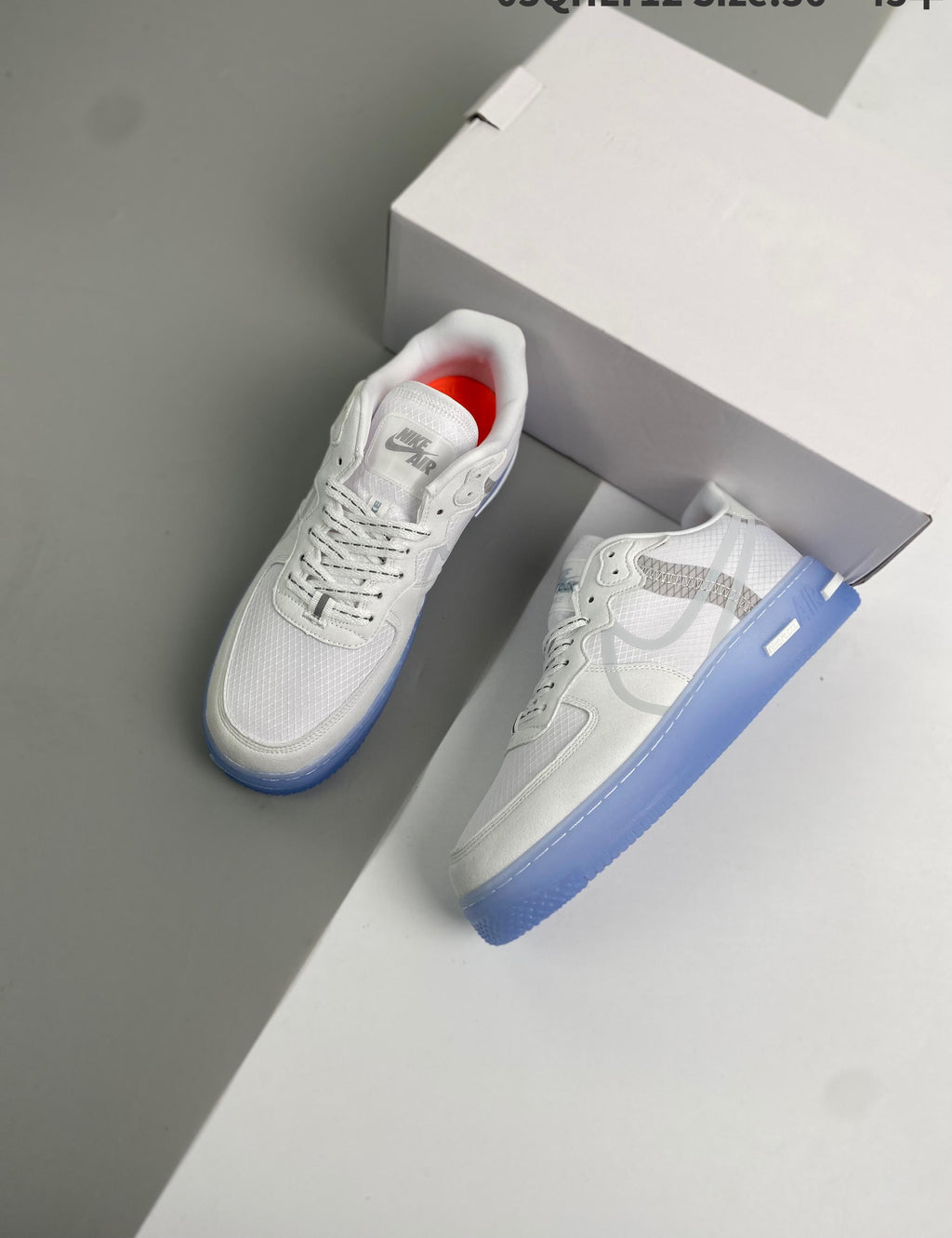 180 Air Force 1 React Qs Light Bone 03qhlt12 Size3645