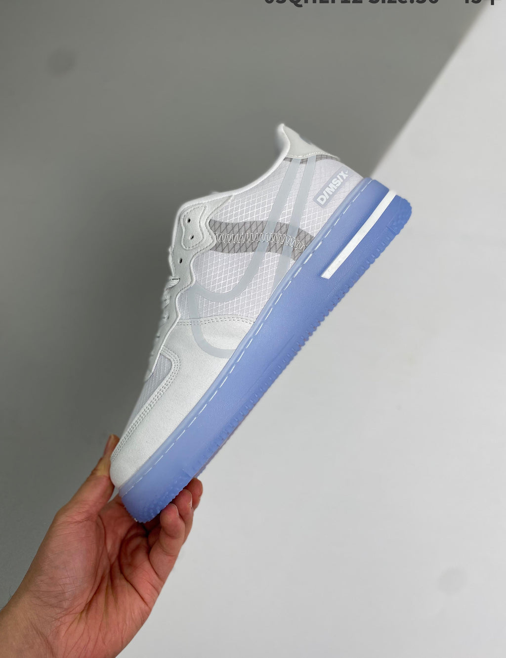 180 Air Force 1 React Qs Light Bone 03qhlt12 Size3645