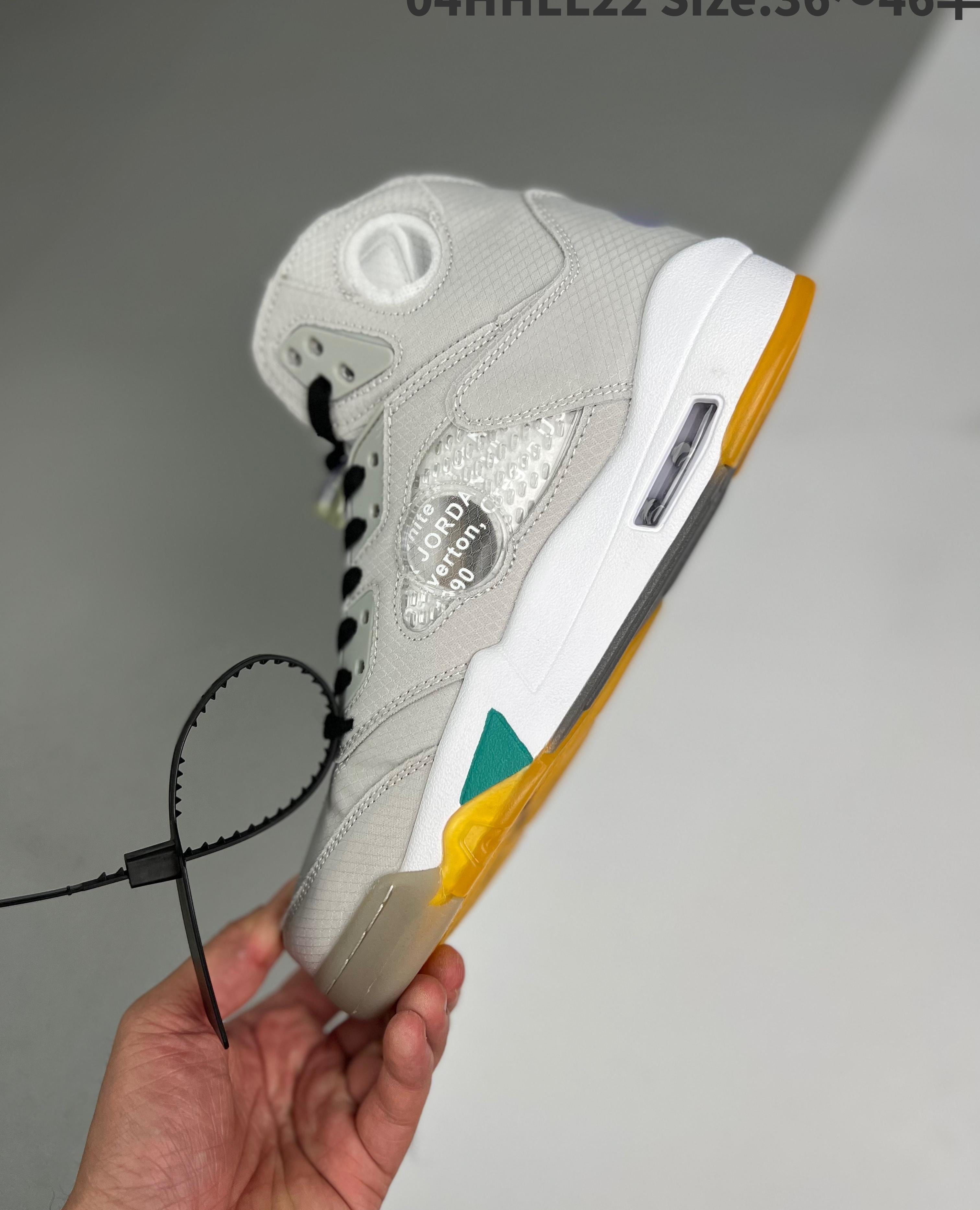 Off-white X Air Jordan 5 36-46