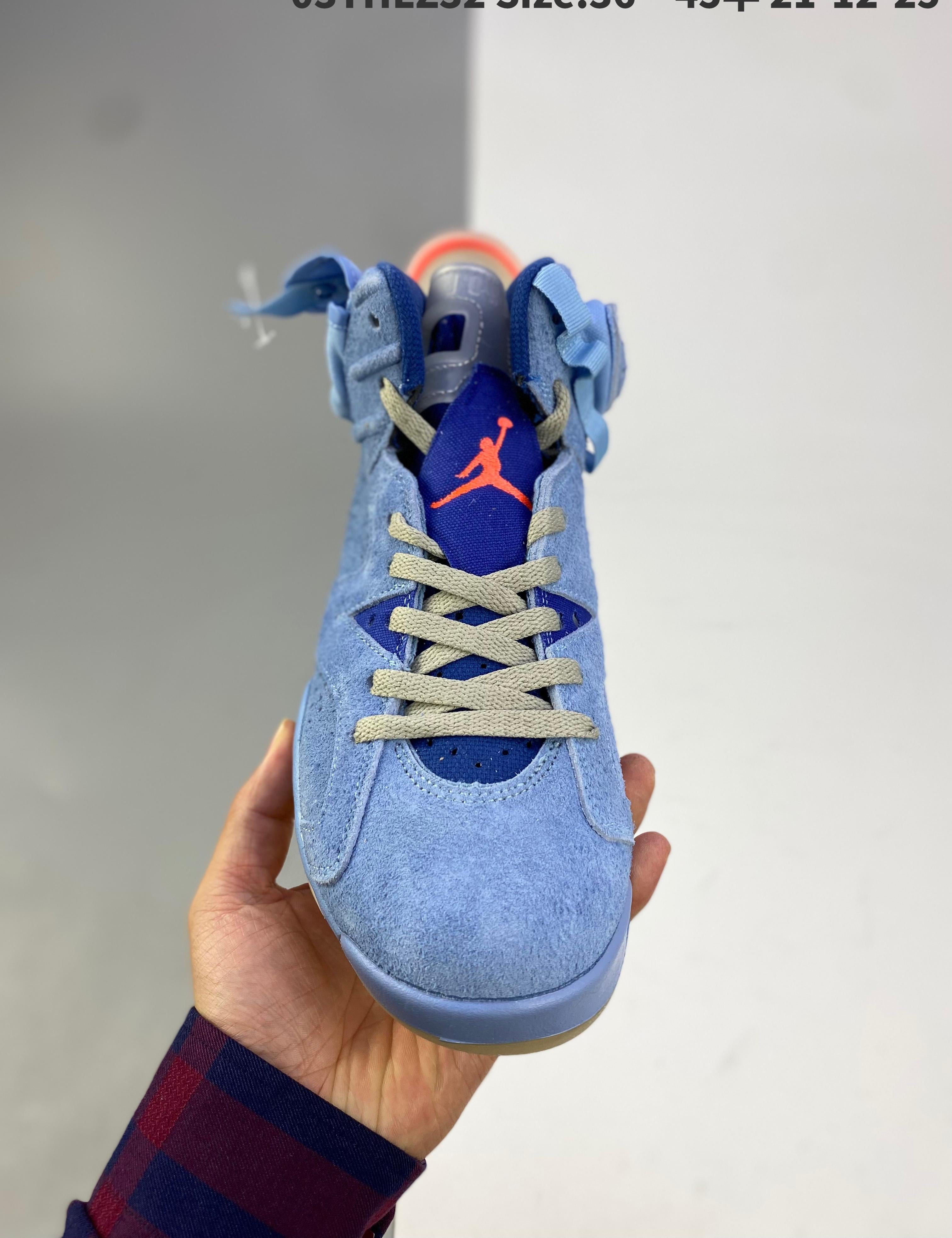 Travis Scott X Air Jordan 6 36-45