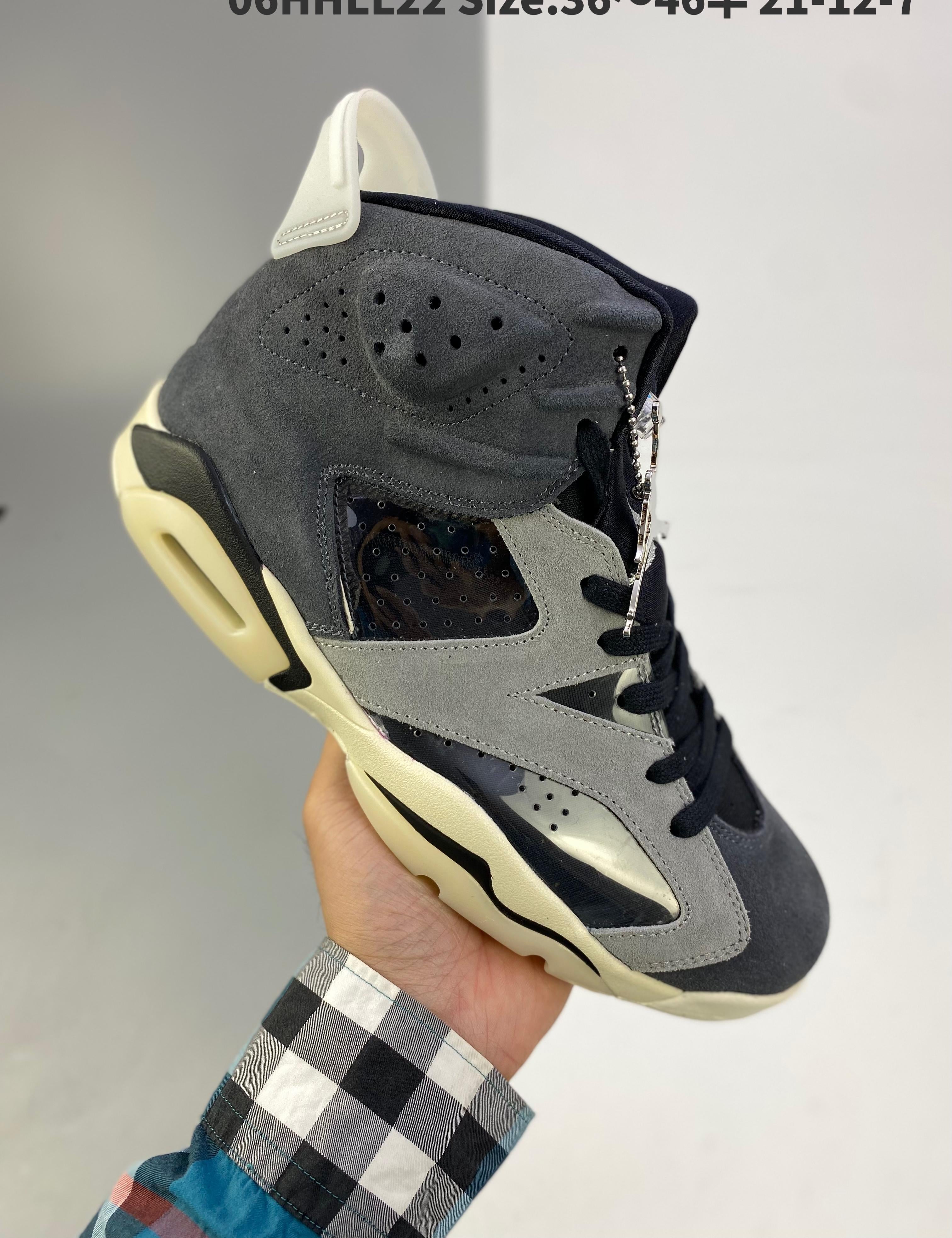 Air Jordan 6 Retro High Og Wmnssmoke Grey 36-46
