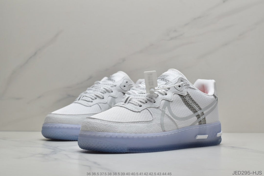 180 N Air Force 1 React Qs Light Bone Srle
