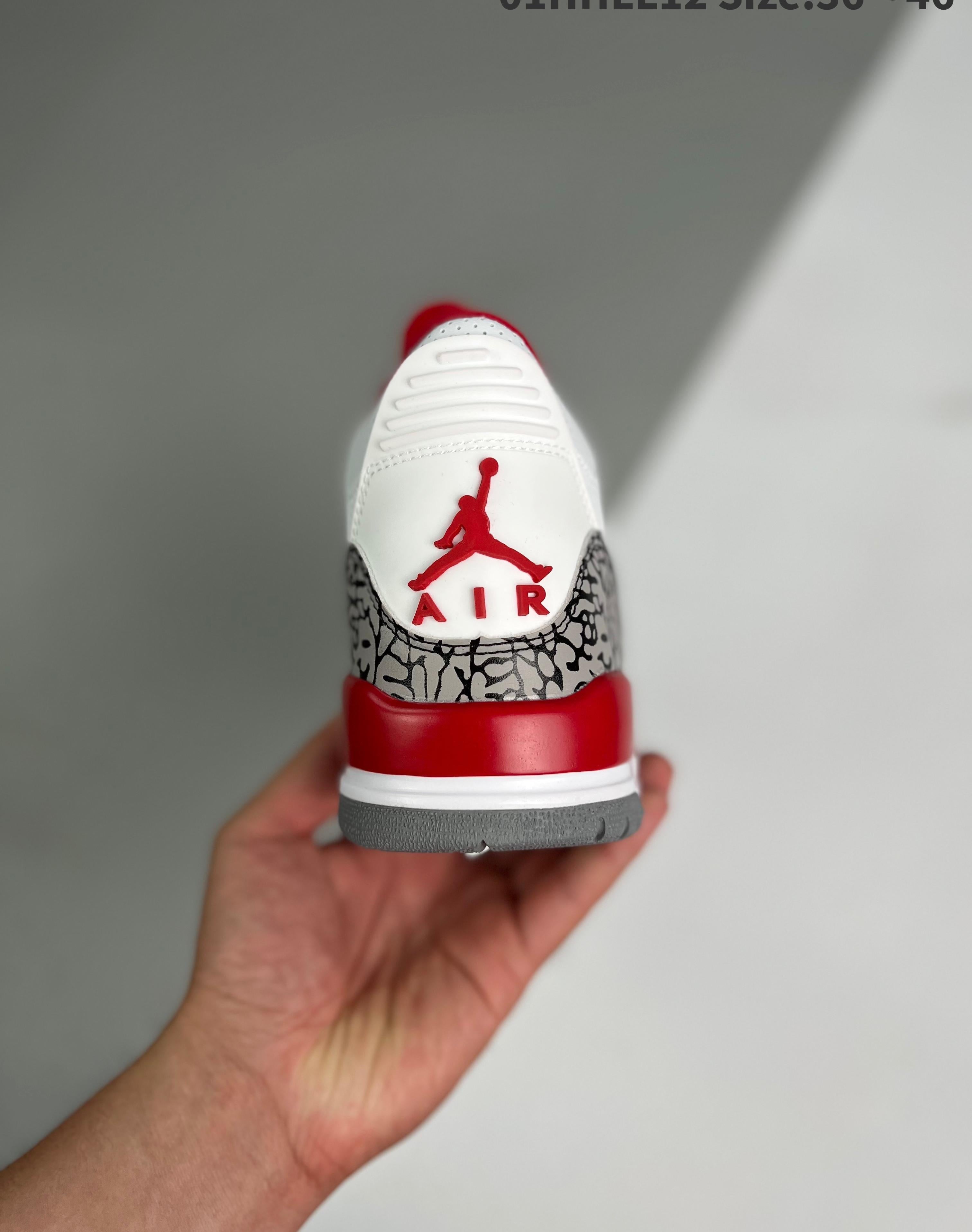 Air Jordan 3 Retro Cardinal 36-46