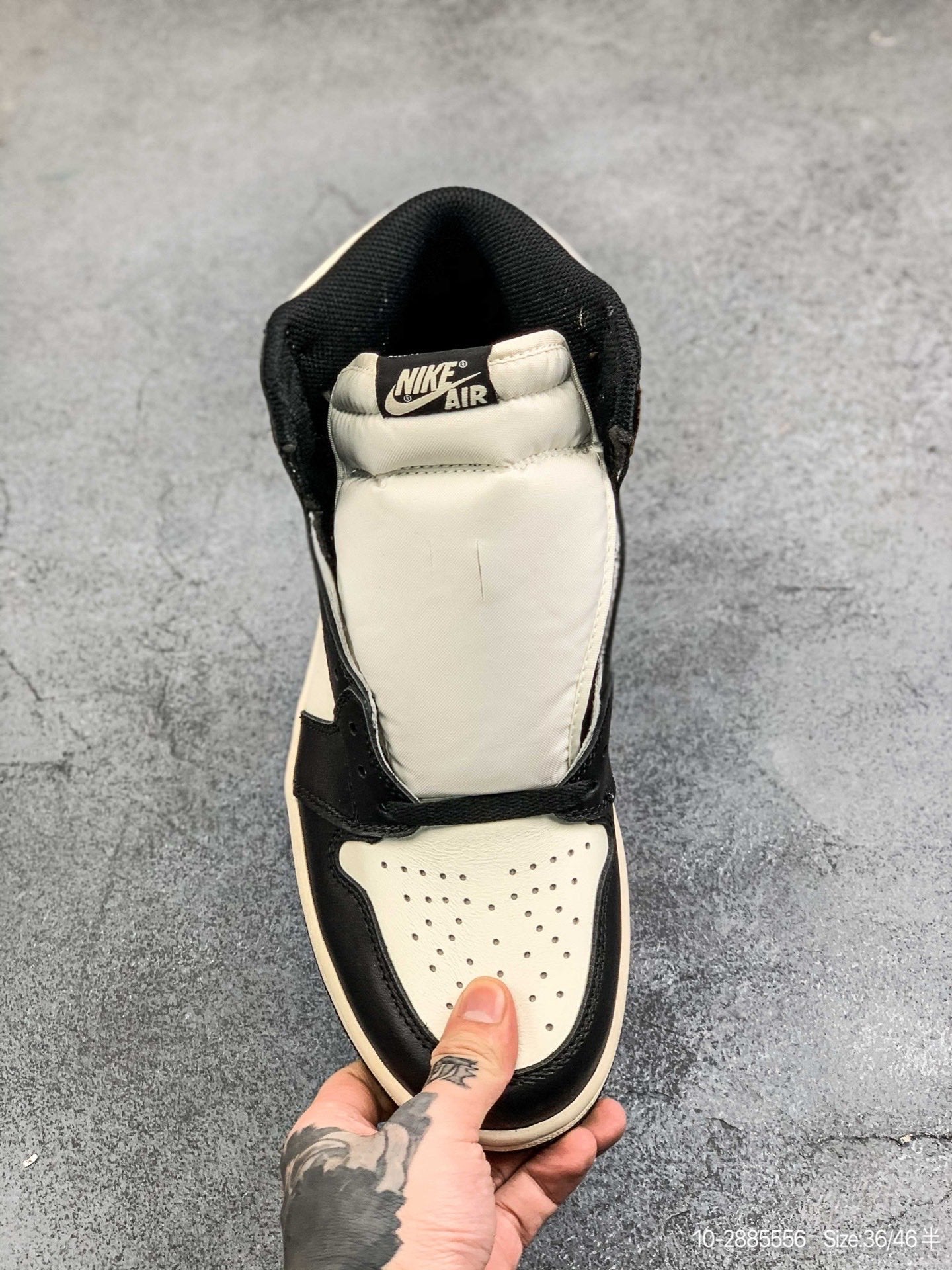 Air Jordan 1 Retro High Og Bred Toe 36-46