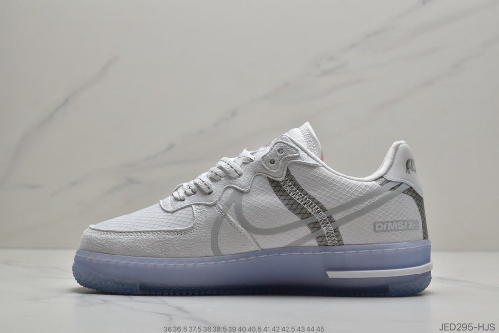 180 N Air Force 1 React Qs Light Bone Srle