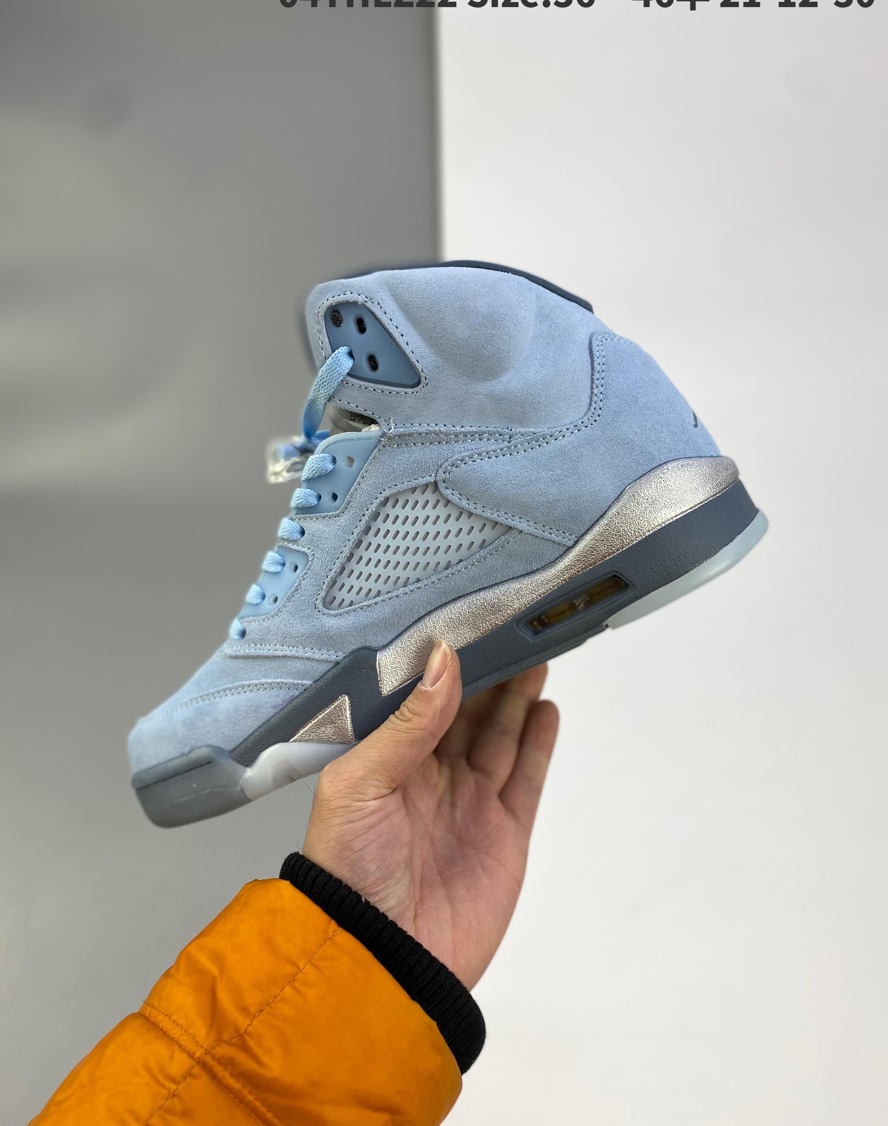 Air Jordan 5 Retro Bluebird 36-46