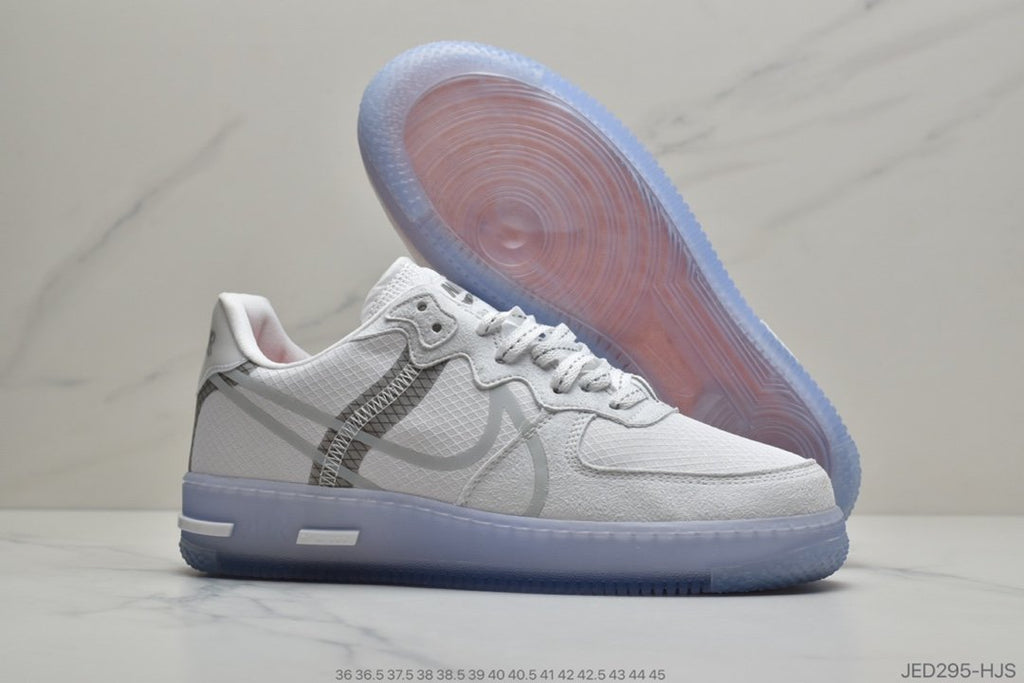 180 N Air Force 1 React Qs Light Bone Srle