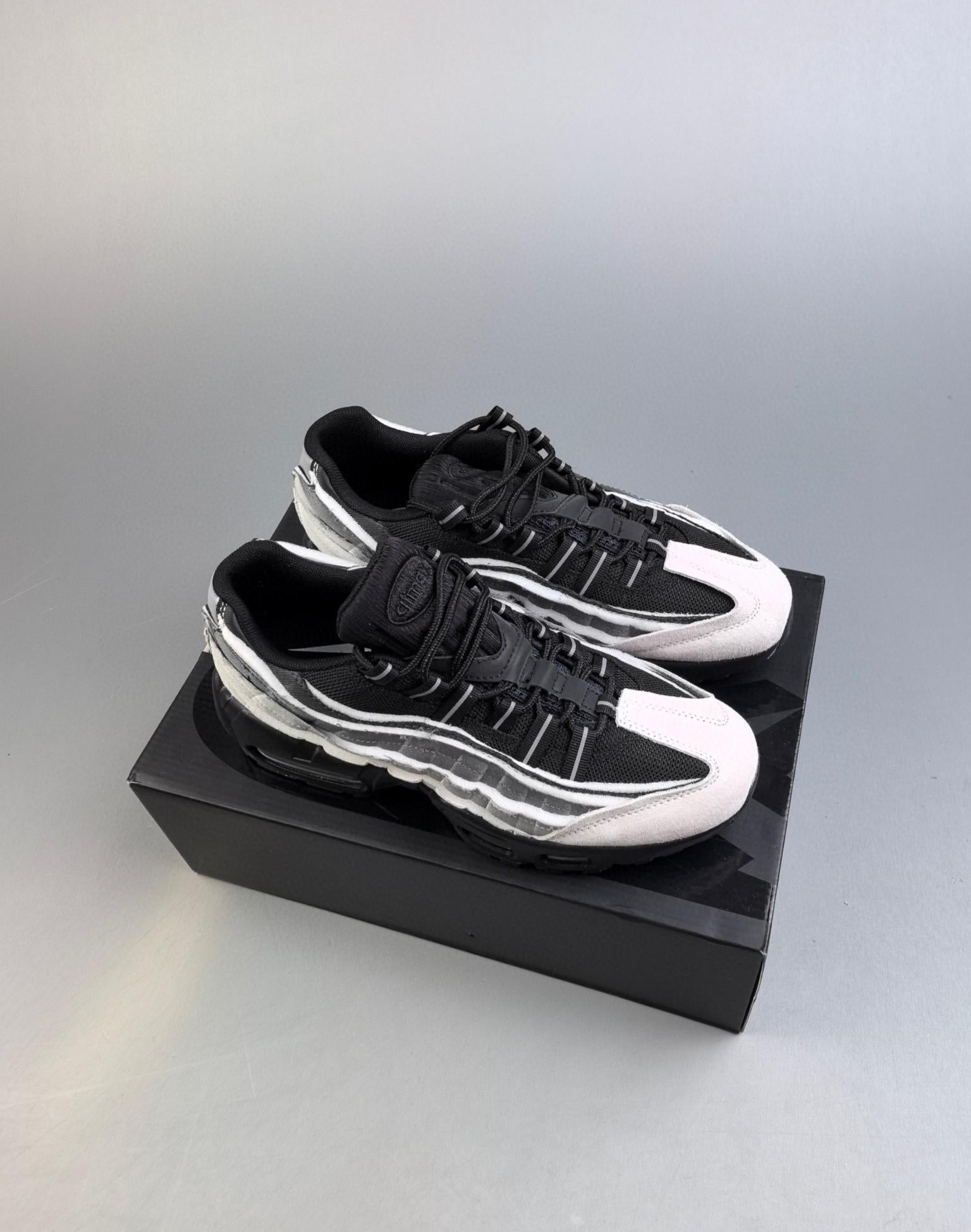 Mens Grey X Comme Des Garcons Air Max 95 36-47