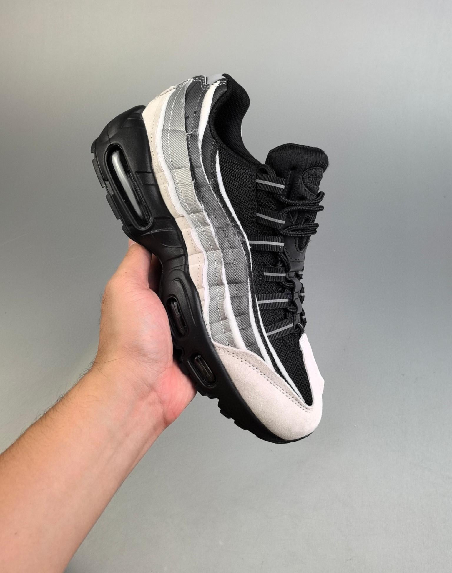 Mens Grey X Comme Des Garcons Air Max 95 36-47