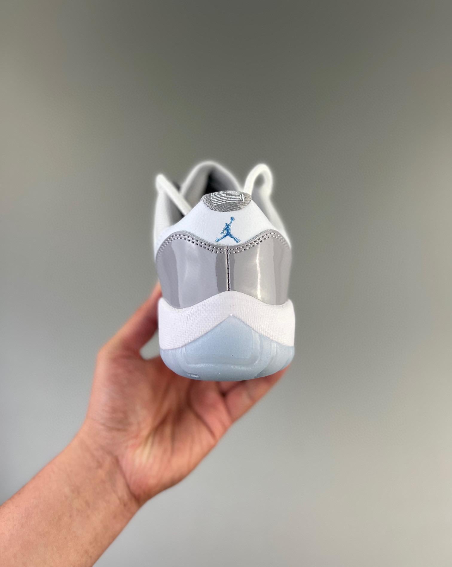 Air Jordan 11 Retro Low White Grey 40-47
