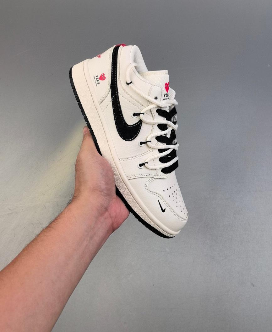 Cdg Play X Air Jordan 1 Low 36-45