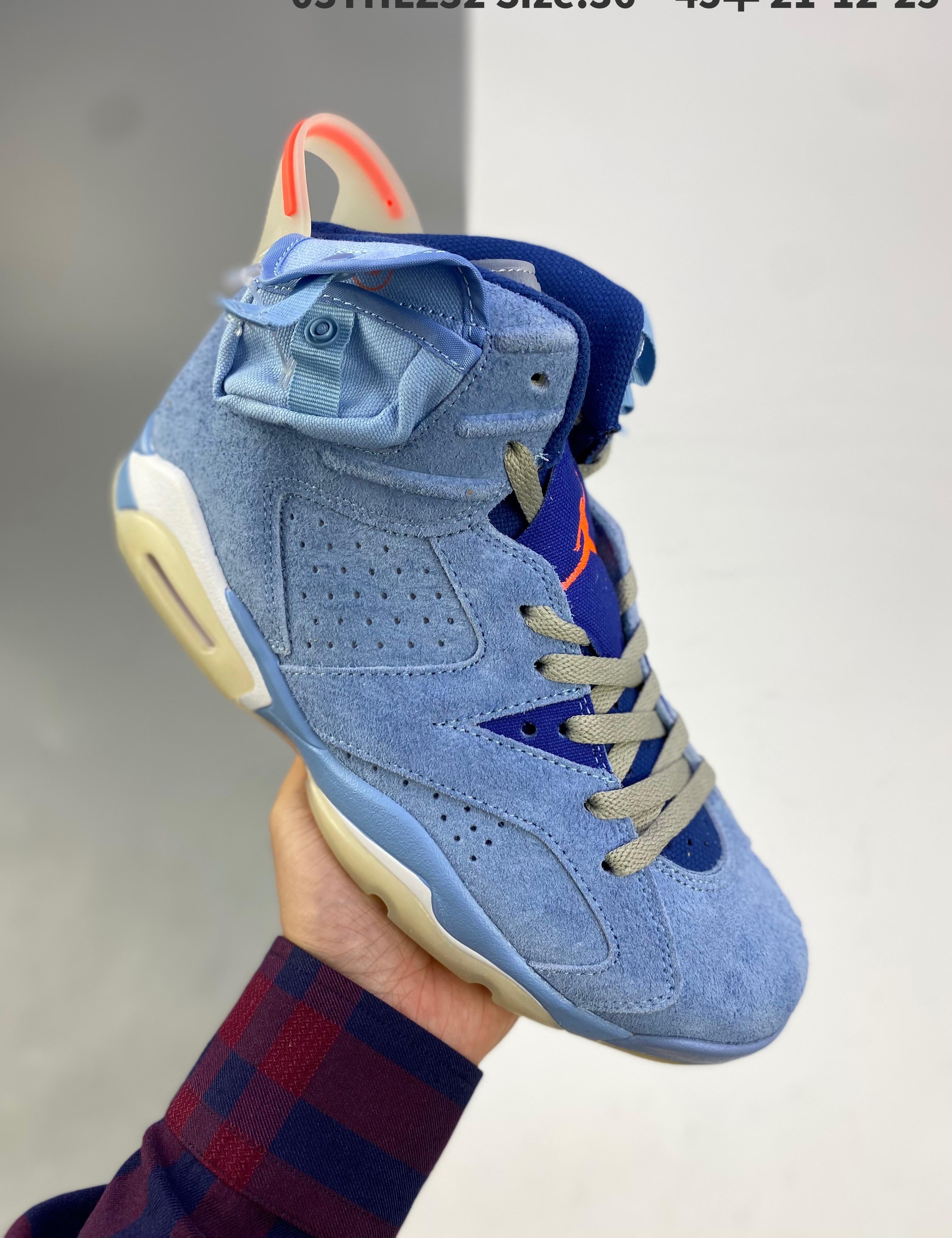 Travis Scott X Air Jordan 6 36-45