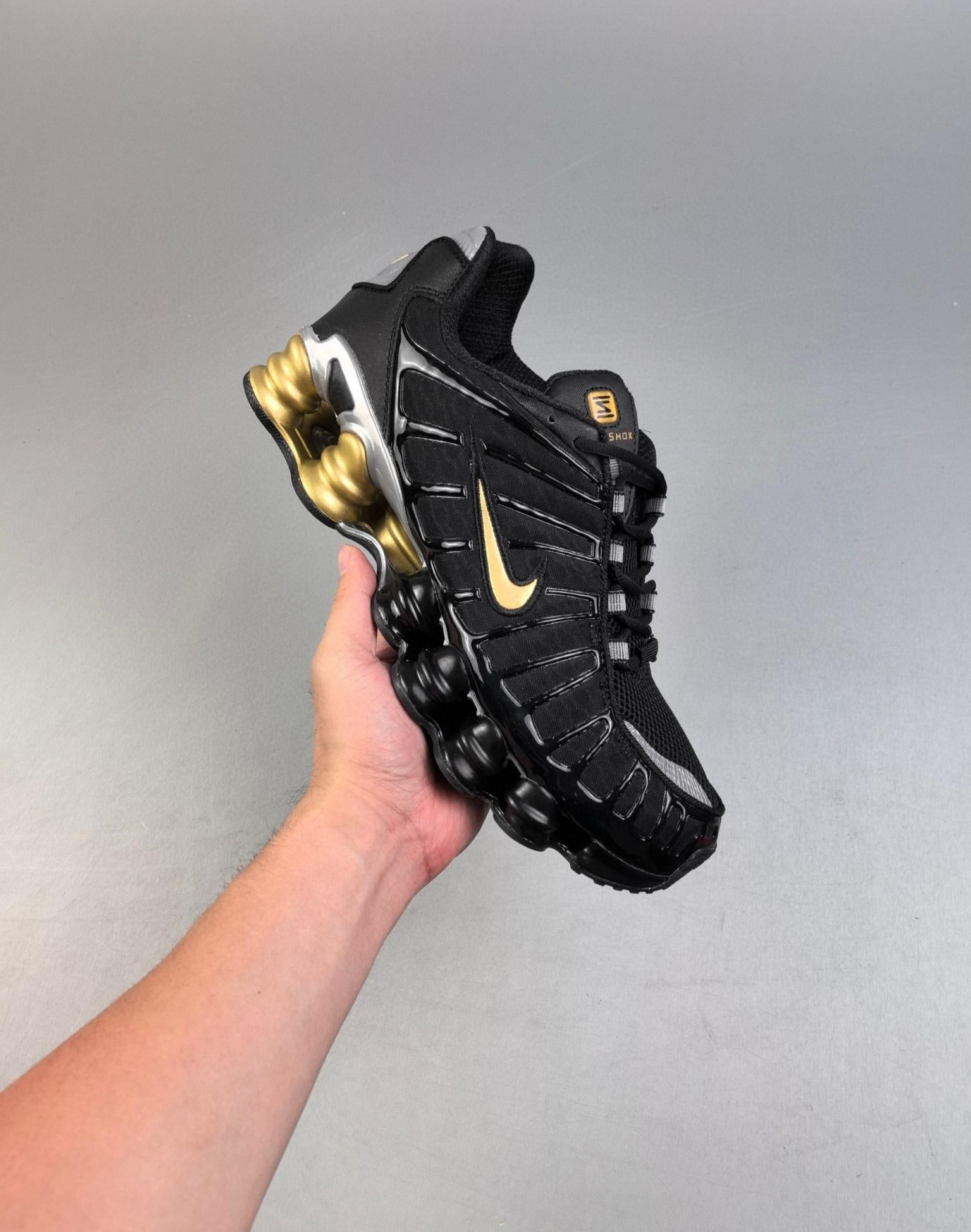 Neymar Jr X Shox Tl Black Gold Black Gold 36-46